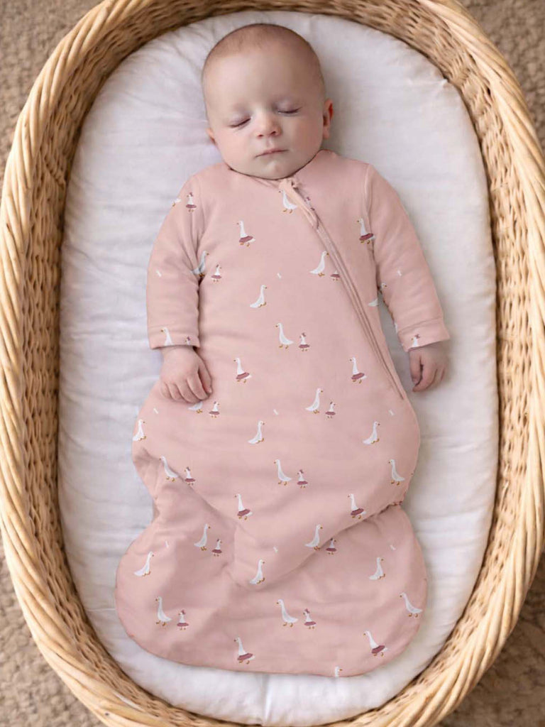 Long Sleeve Swaddle Sleep Sack - Tutu Goose / 2.5 TOG
