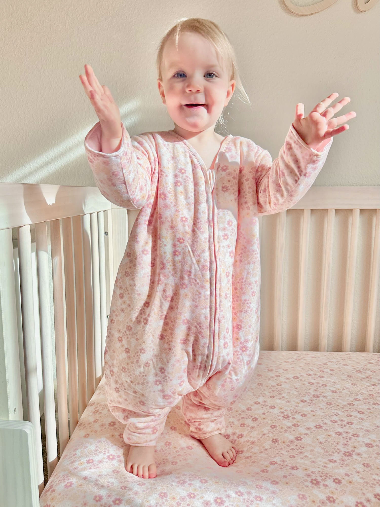 Long Sleeve Footie Sleep Sack - Sorbet / 1.0 TOG