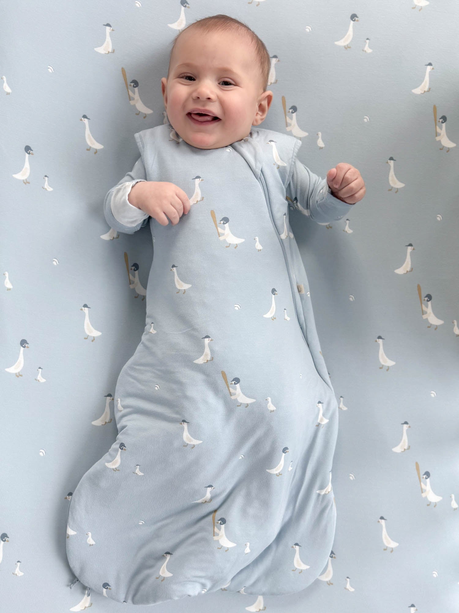 Transitional Swaddle Sleep Sack - Baseball Goose / 1.0 TOG
