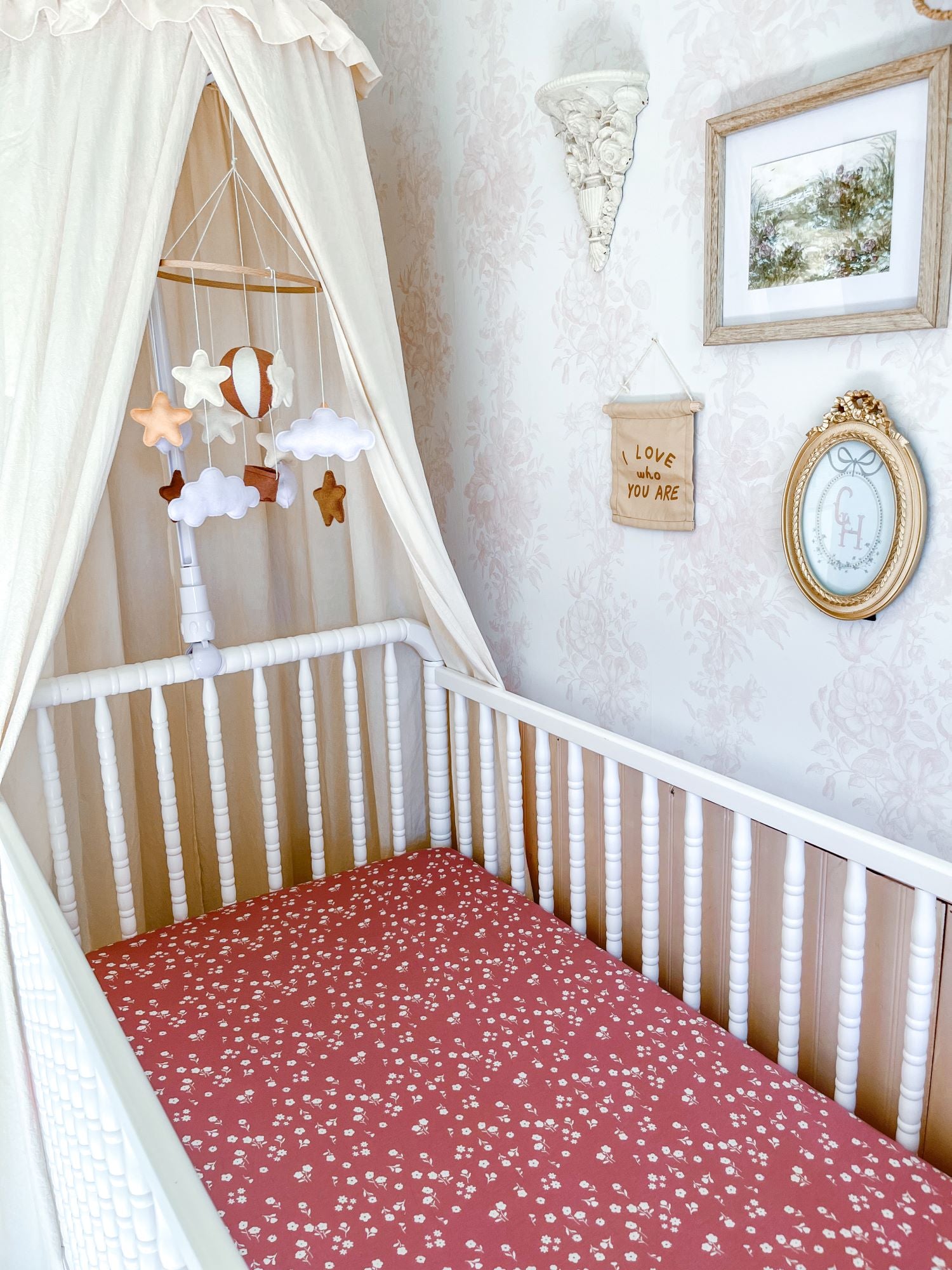 Crib Sheet - Mini Floral