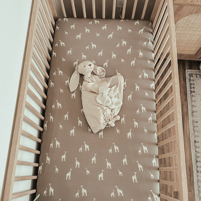 Crib Sheet - Giraffe Maple