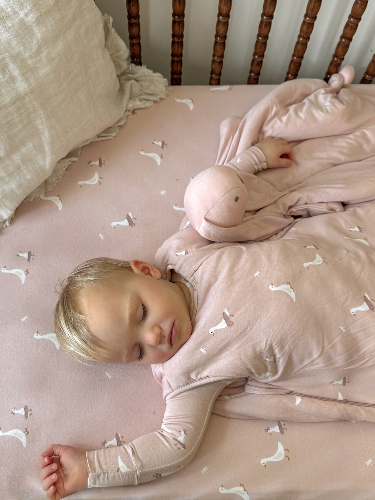 Crib Sheet - Tutu Goose