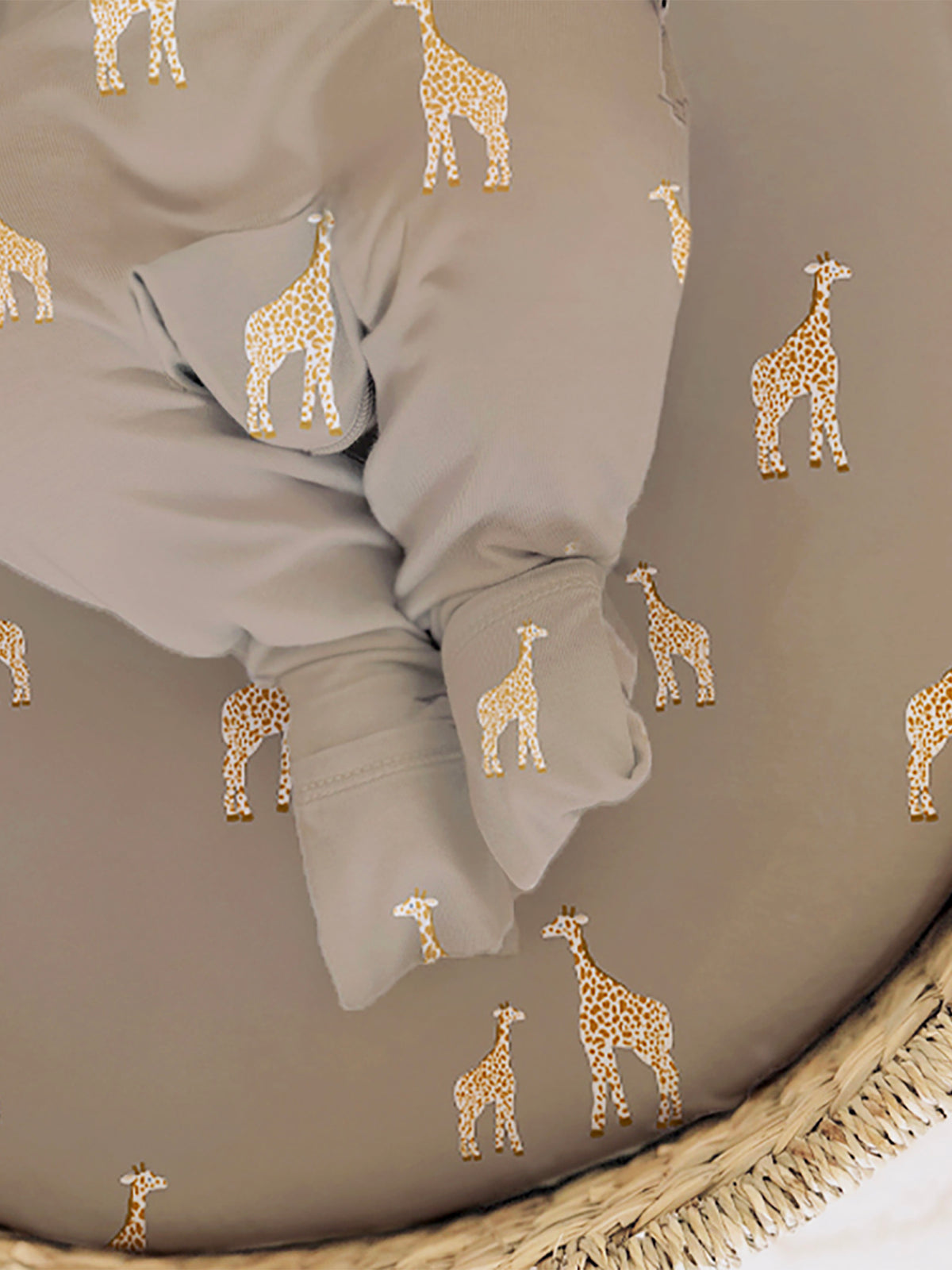 Changing Pad Cover - Giraffe Maple