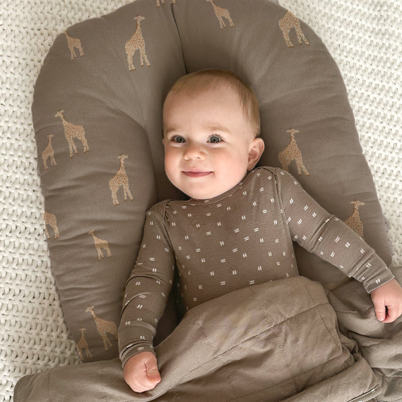 Changing Pad Cover - Giraffe Maple