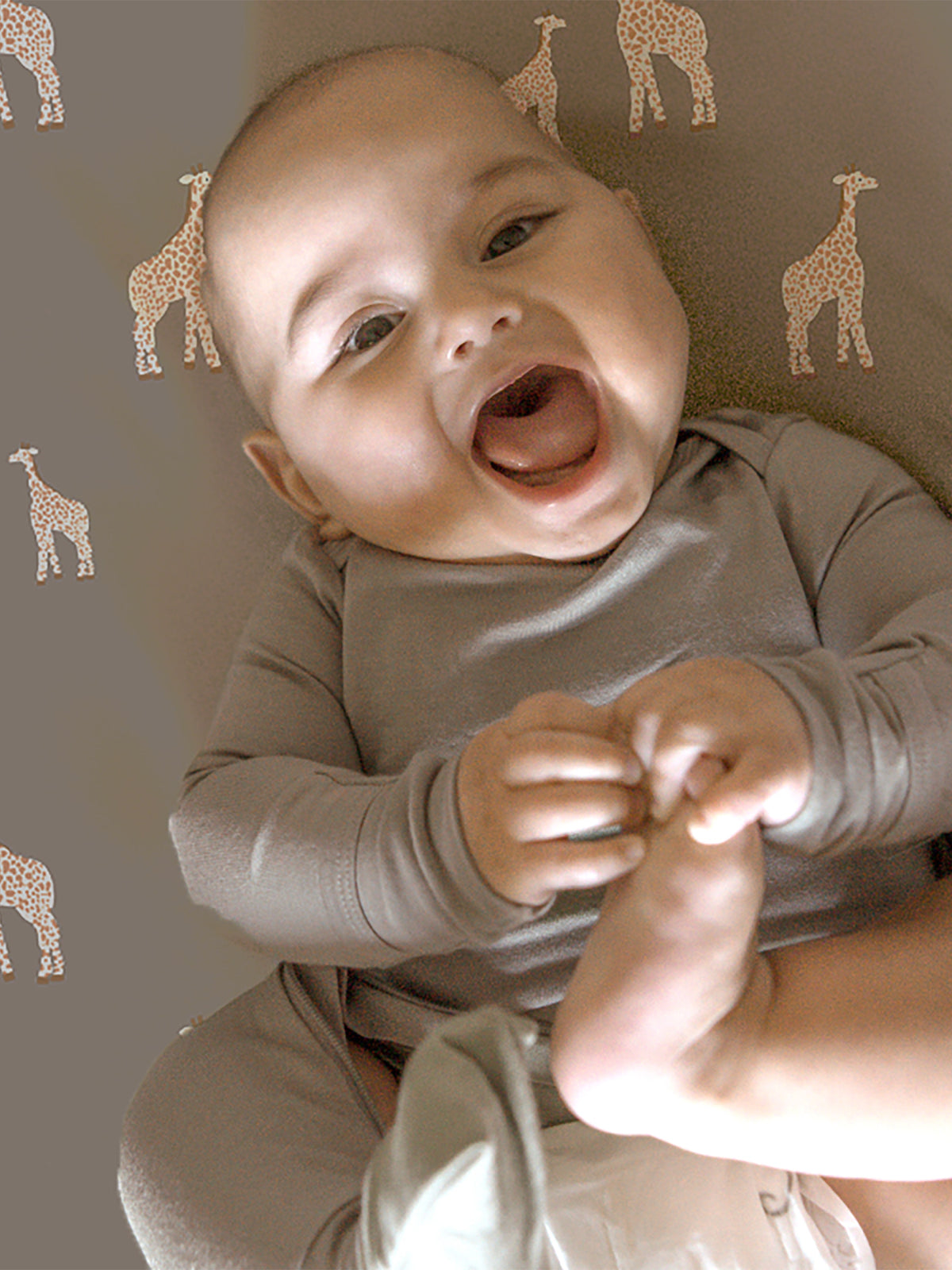 Changing Pad Cover - Giraffe Maple