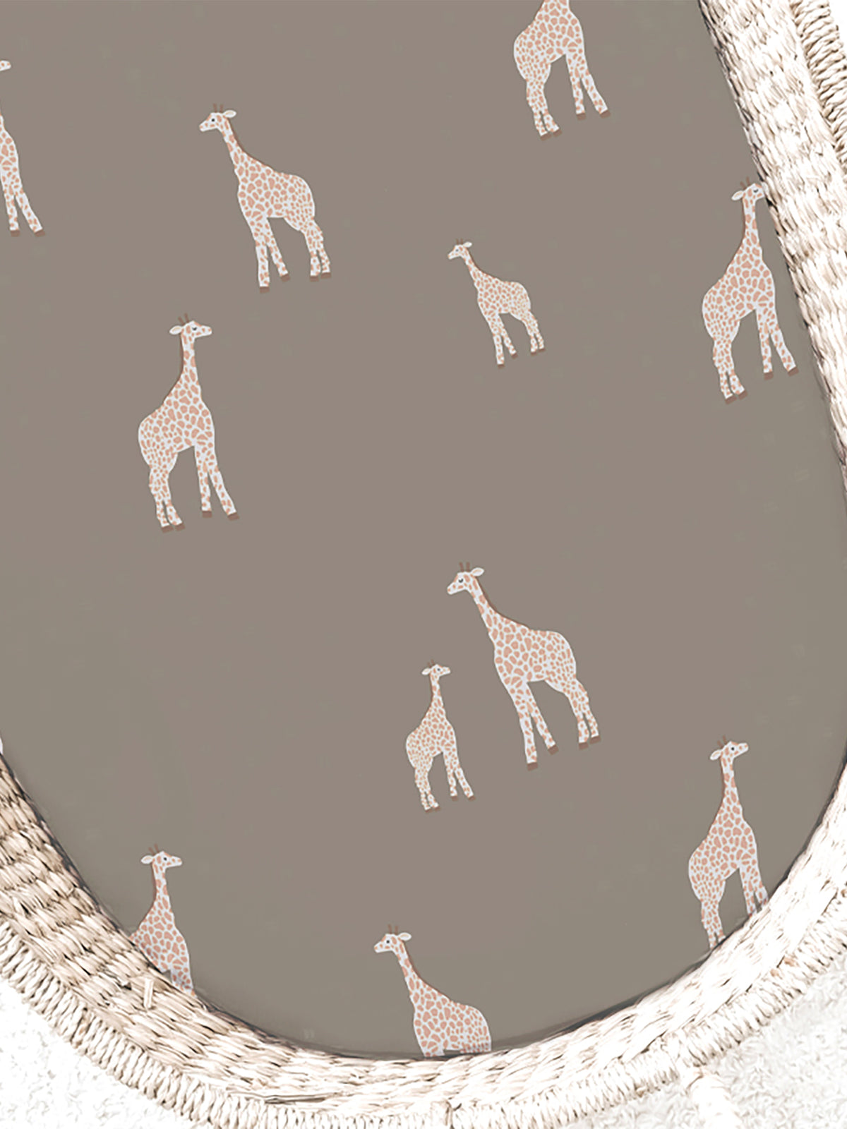 Changing Pad Cover - Giraffe Maple