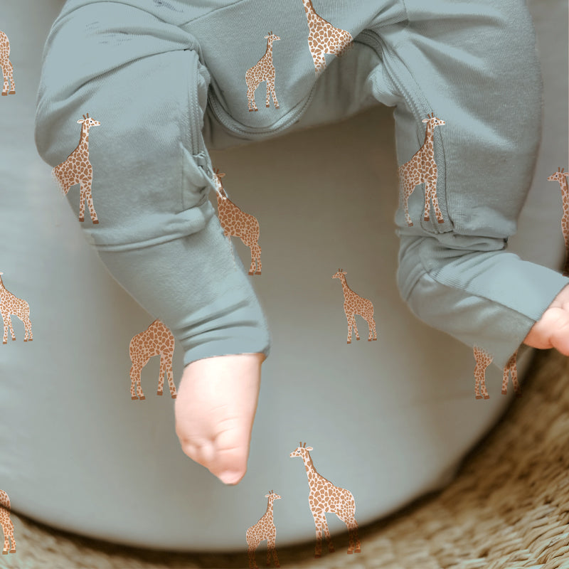 Changing Pad Cover - Giraffe Moss