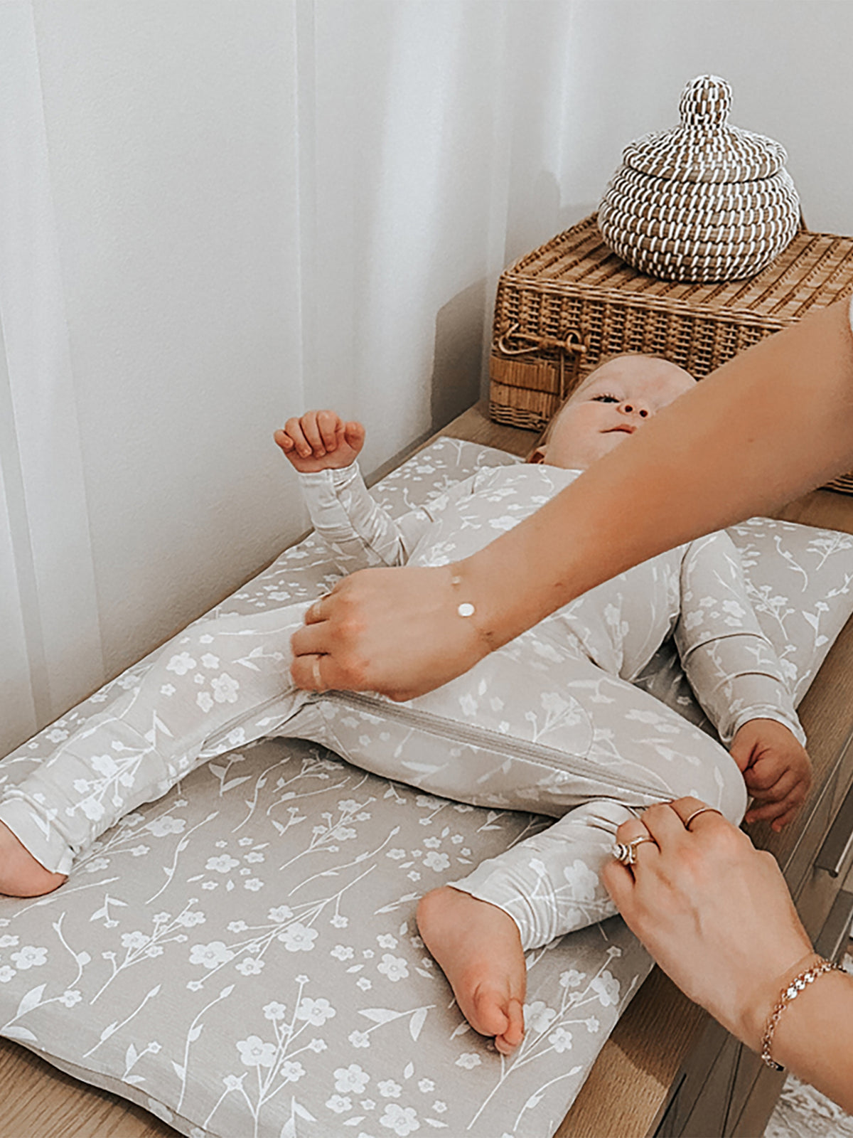 Changing Pad Cover - Magnolia
