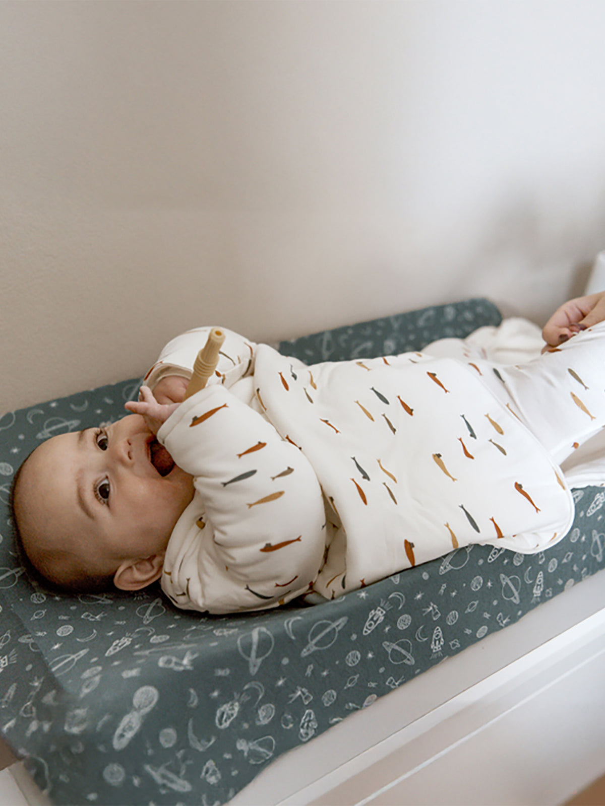 Changing Pad Cover - Space