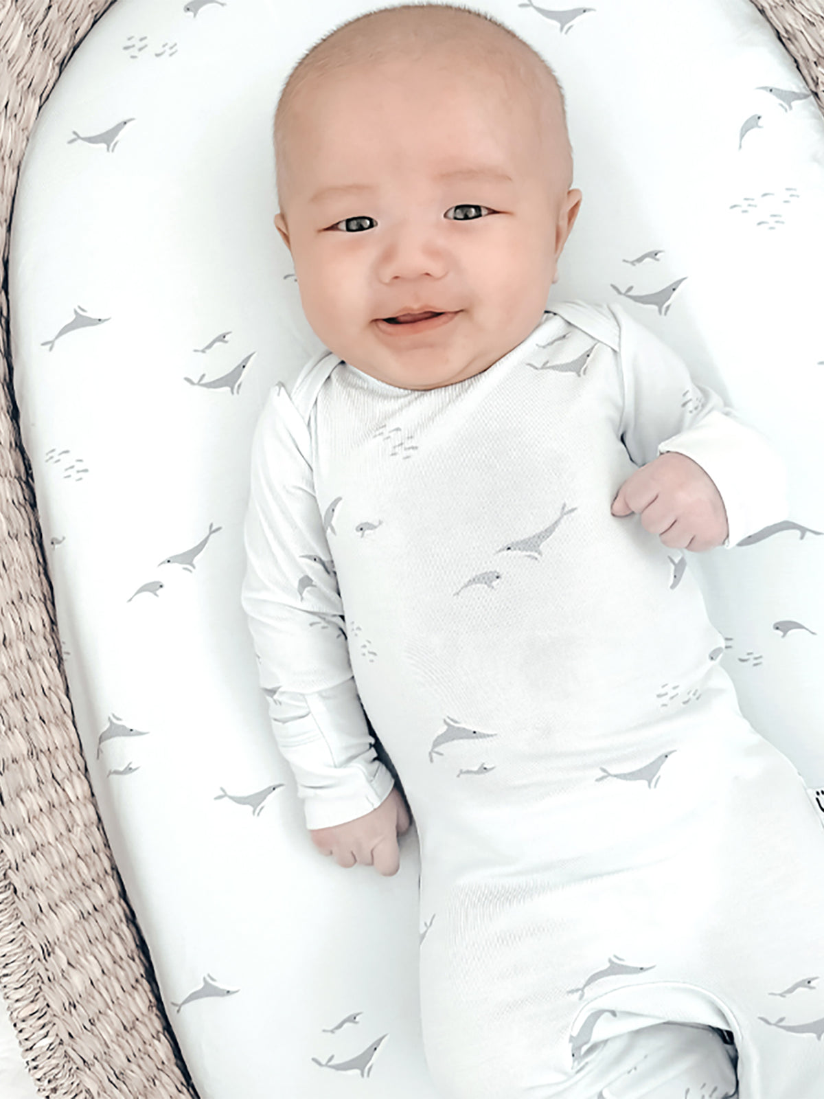 Changing Pad Cover - Whale