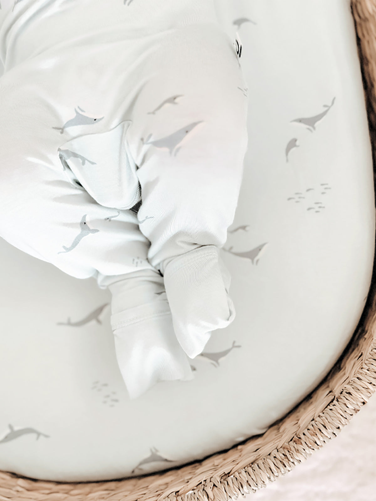 Changing Pad Cover - Whale