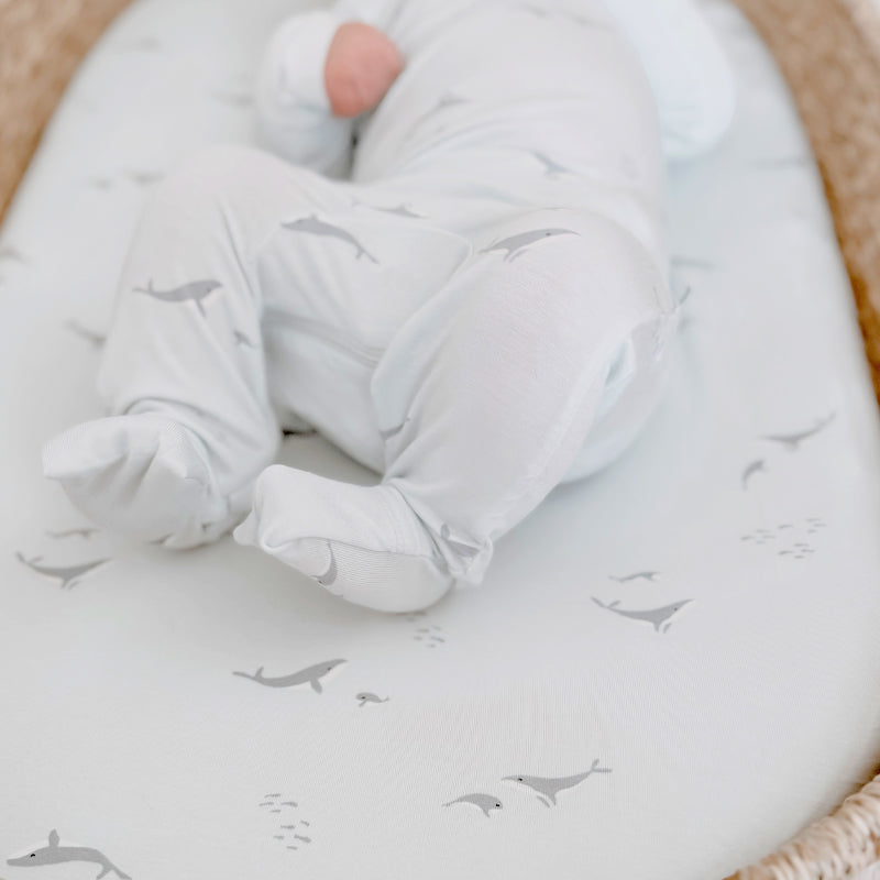 Changing Pad Cover - Whale