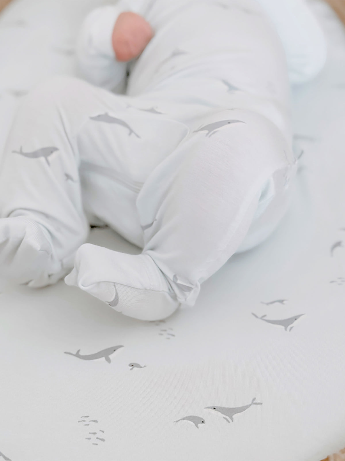 Changing Pad Cover - Whale