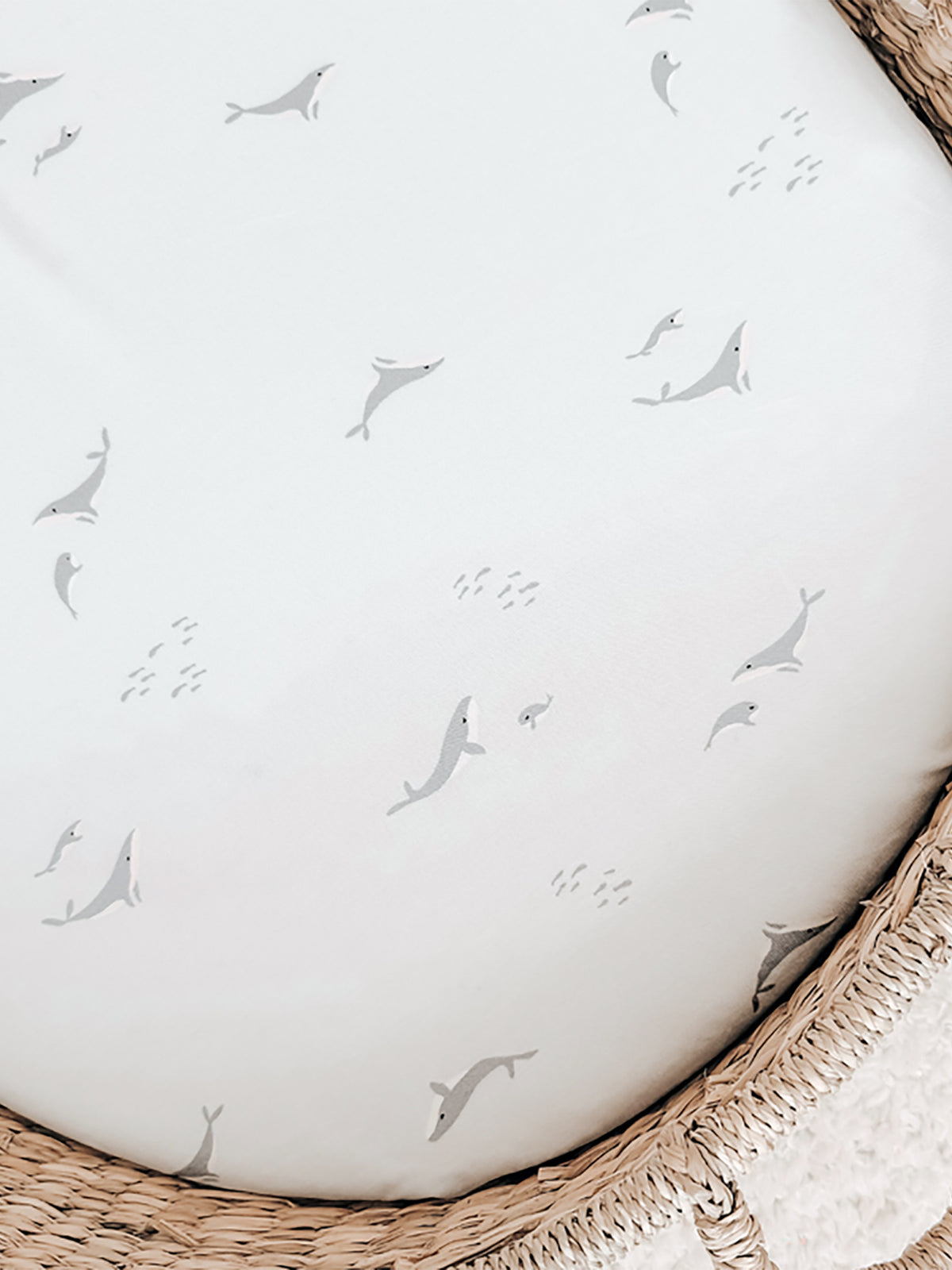 Changing Pad Cover - Whale