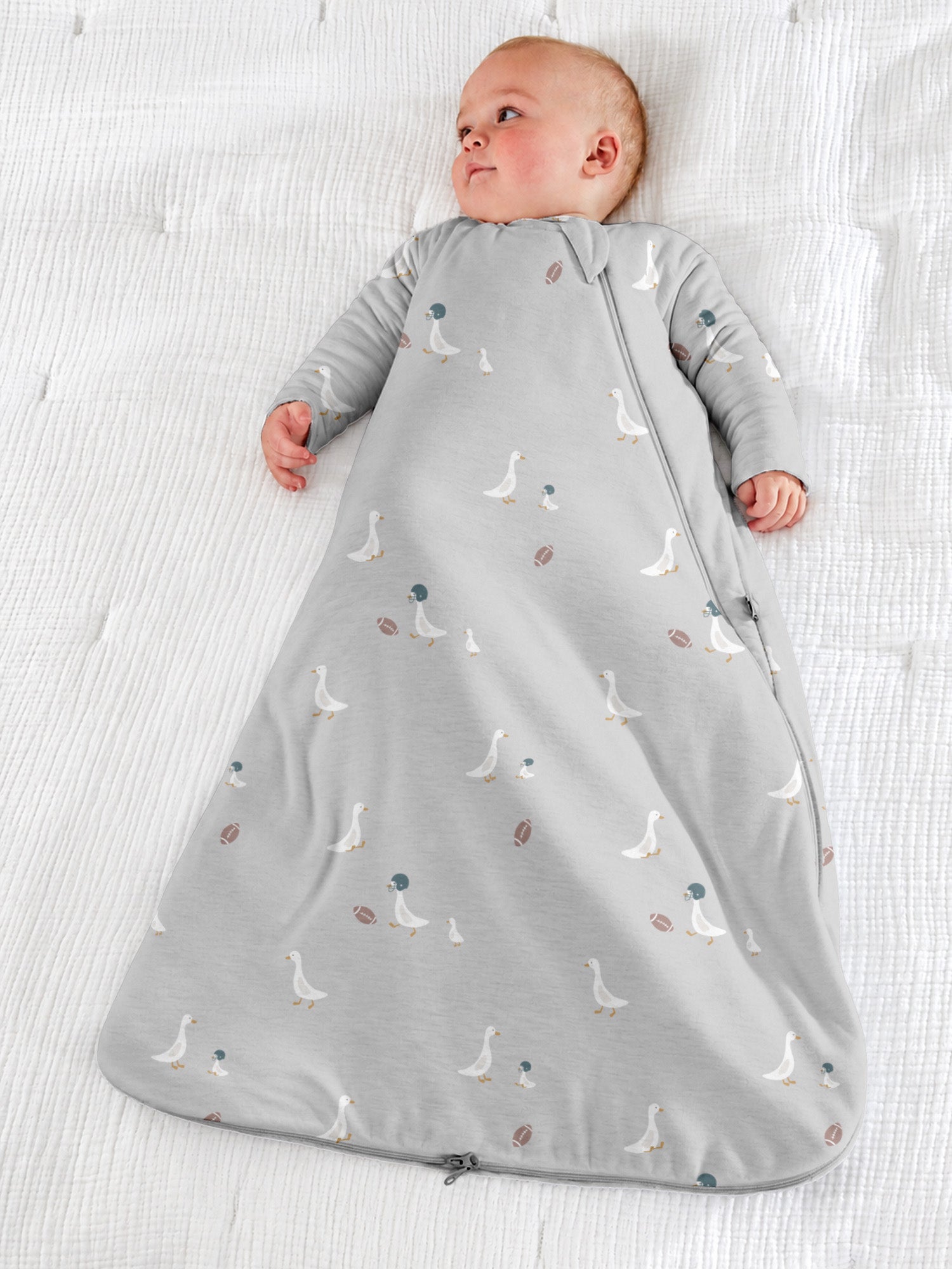 Long Sleeve Sleep Sack - Football Goose / 1.0 TOG