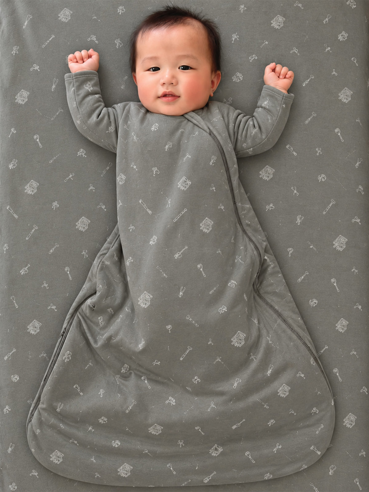 Long Sleeve Sleep Sack - Tools / 1.0 TOG