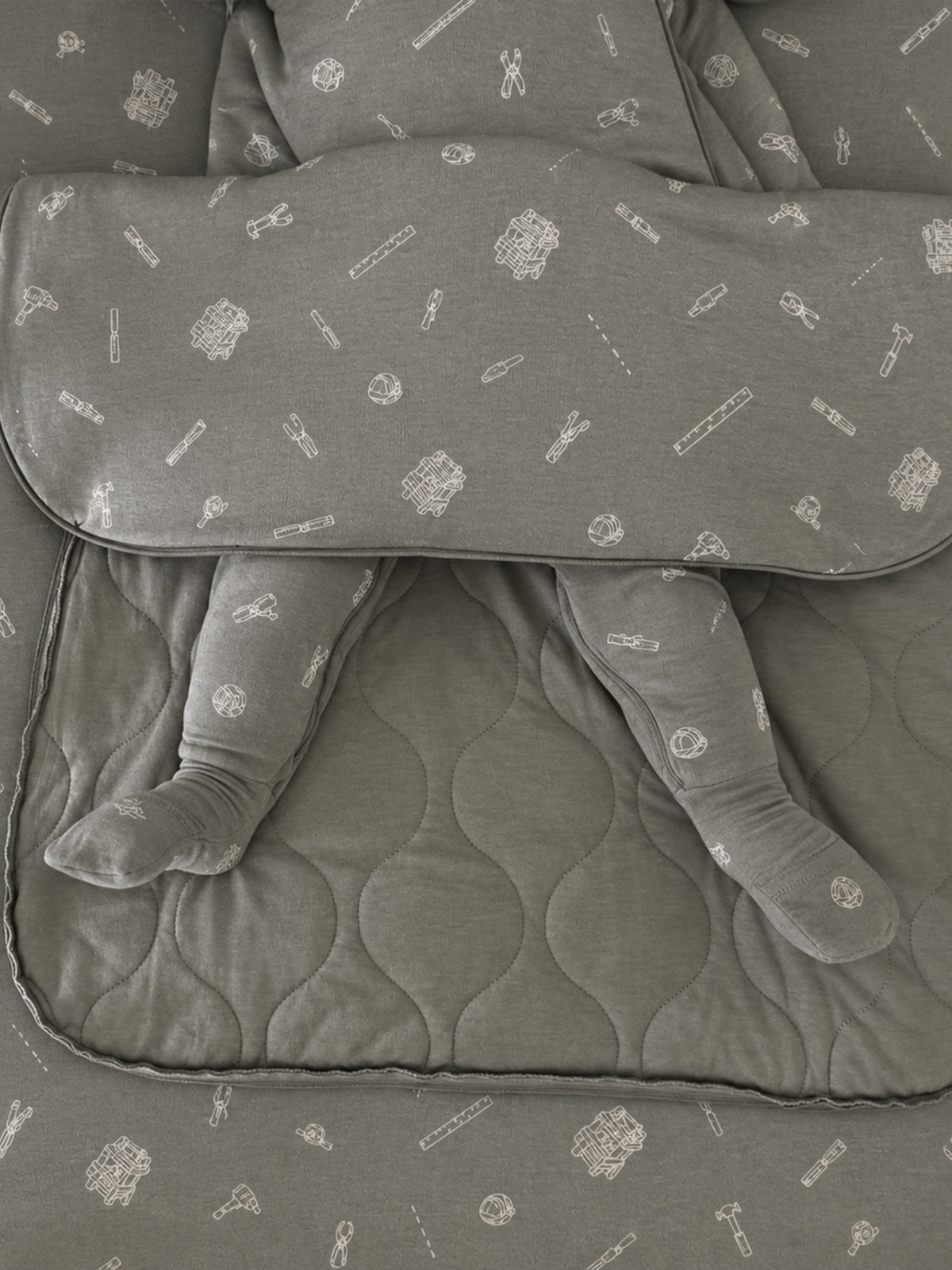 Long Sleeve Sleep Sack - Tools / 2.5 TOG