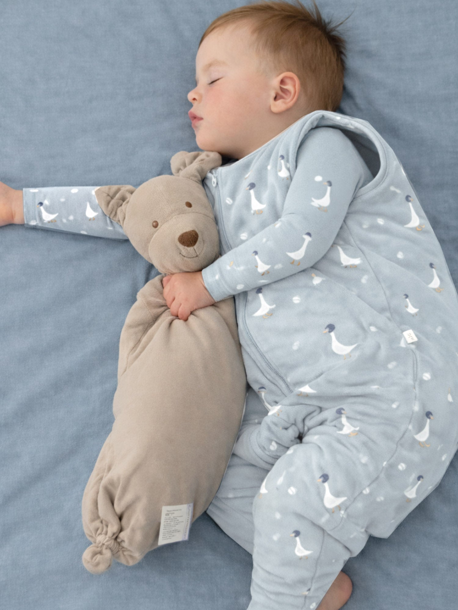 Footie Sleep Sack - Baseball Goose / 1.0 TOG