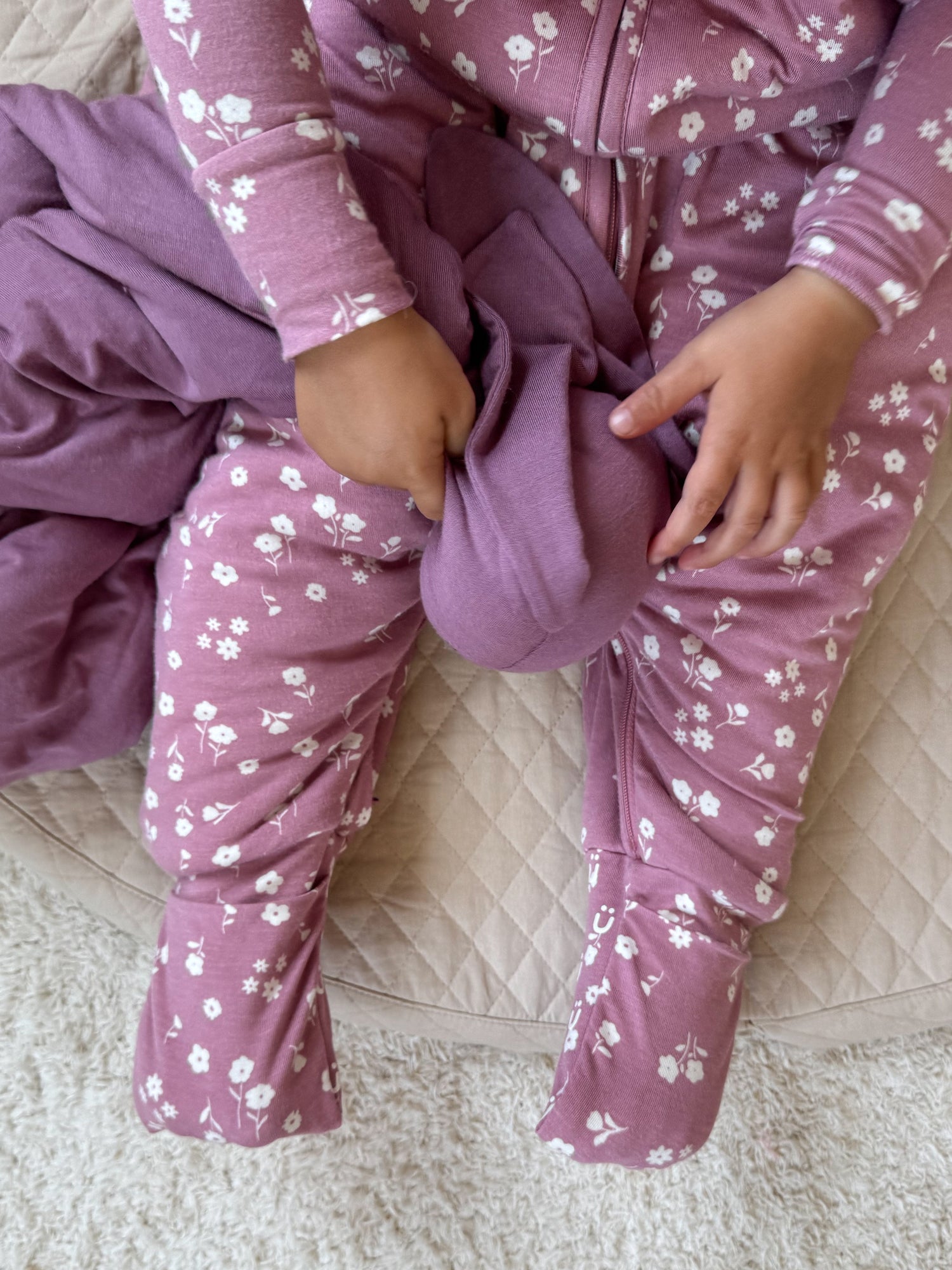 Footie Sleep Sack - Floral / 2.5 TOG