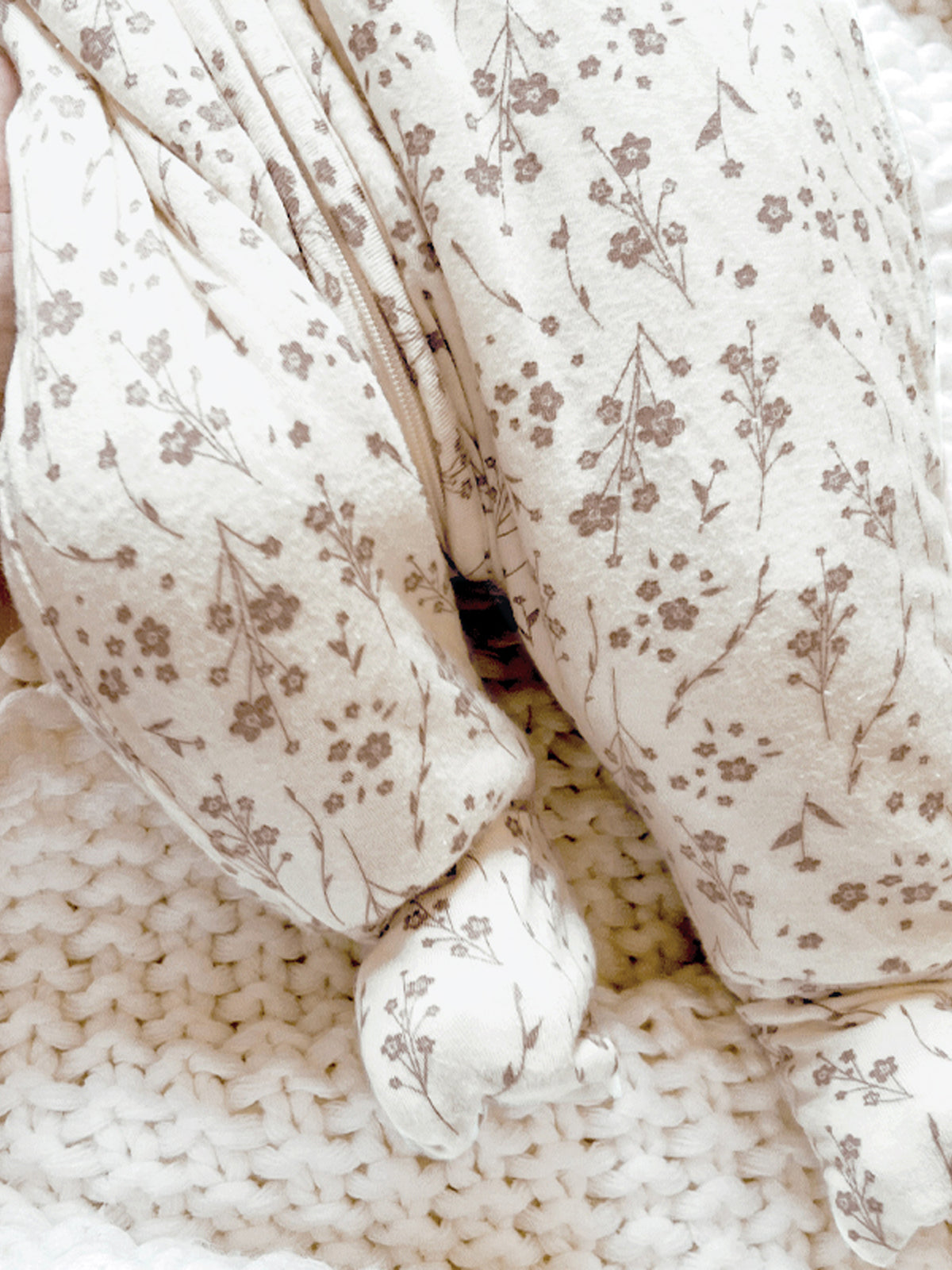 Footie Sleep Sack - Posie  / 1.0 TOG