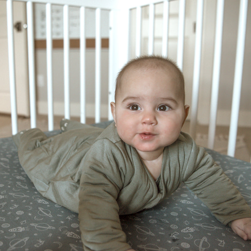 Long Sleeve Footie Sleep Sack - Sage / 1.0 TOG