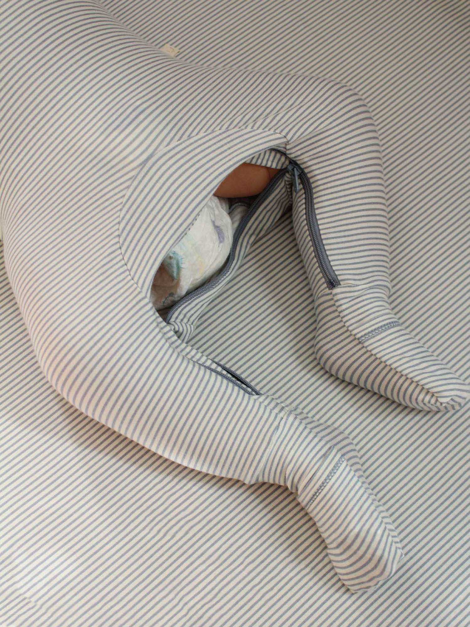 Convertible Pajama - Blue Stripes