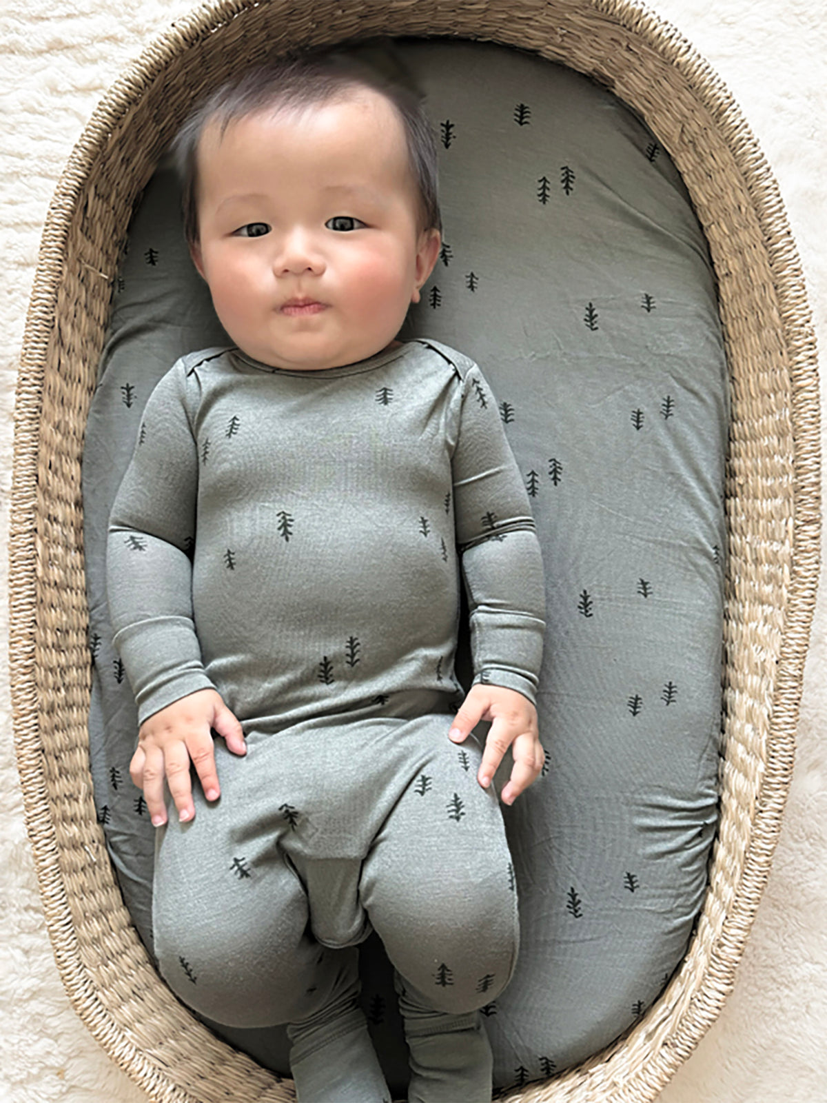 Changing Pad Cover - Forest