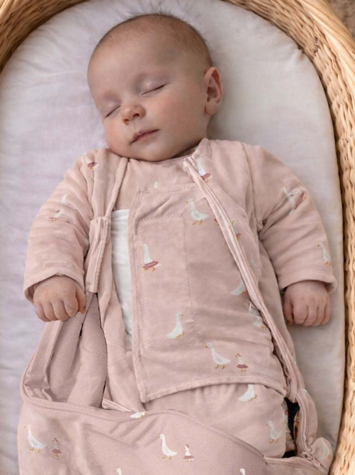 Long Sleeve Swaddle Sleep Sack - Tutu Goose / 1.0 TOG