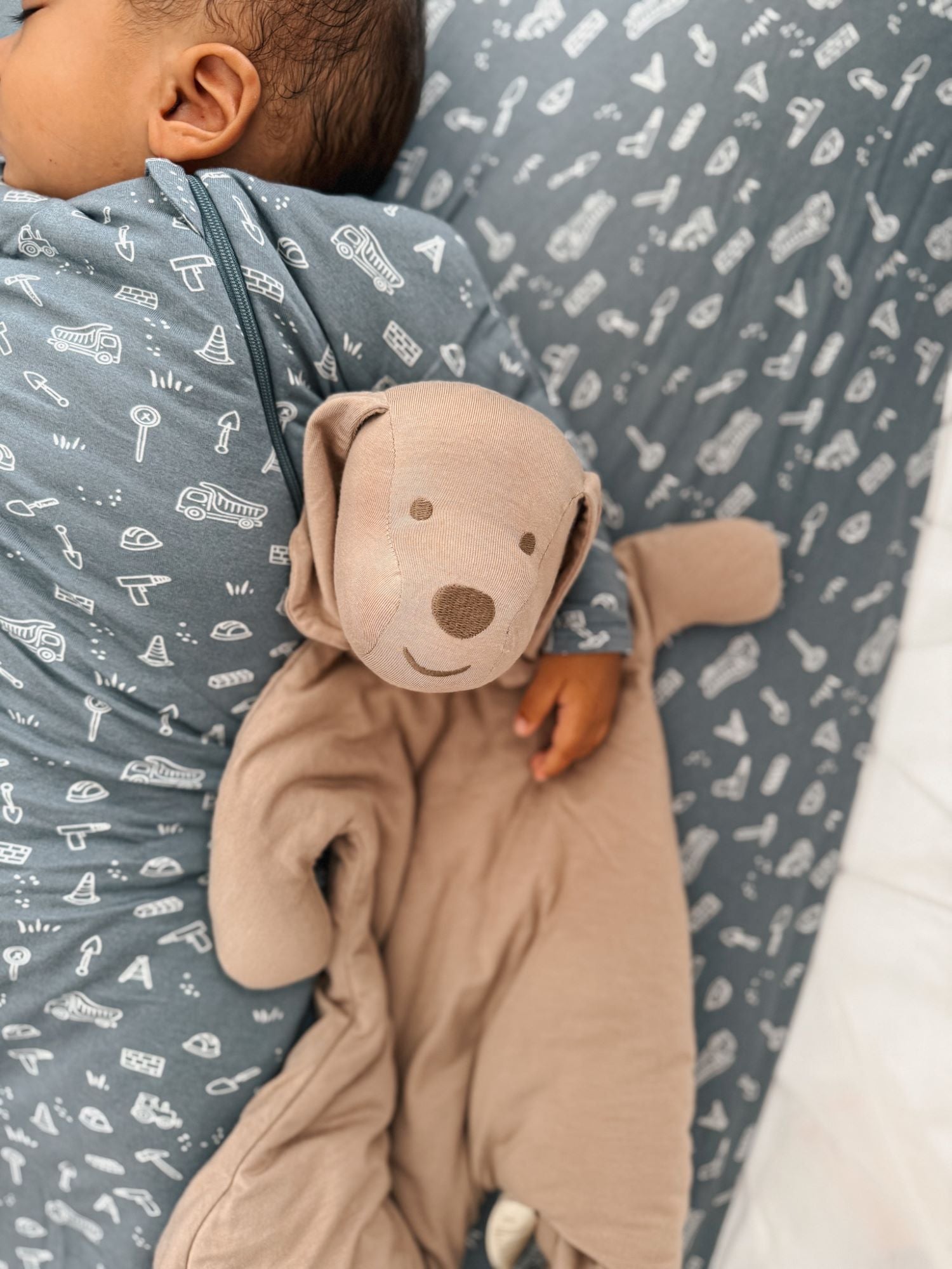 Long Sleeve Transitional Swaddle Sack - Construction / 1.0 TOG