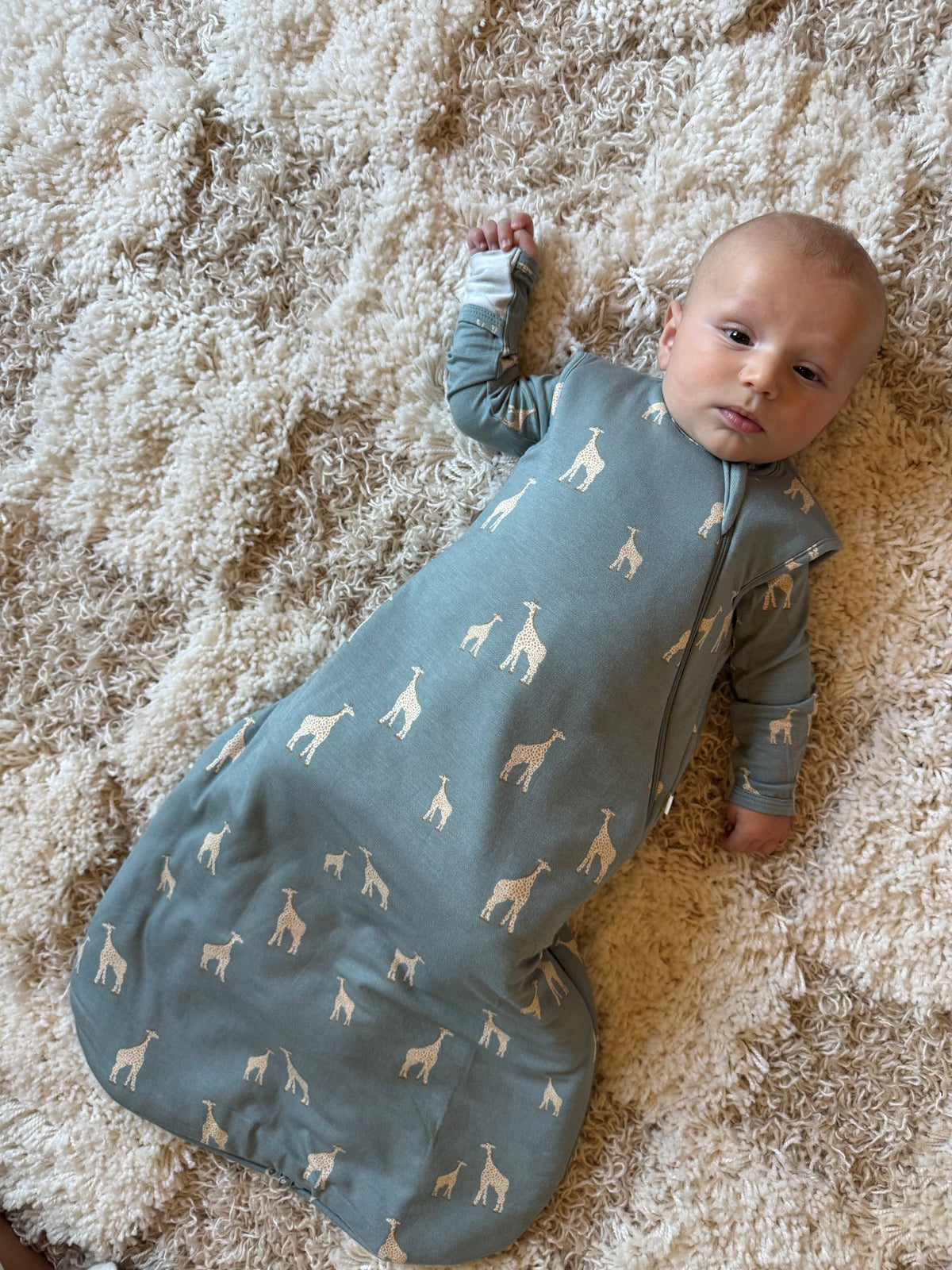 Transitional Swaddle Sleep Sack - Giraffe Moss / 1.0 TOG