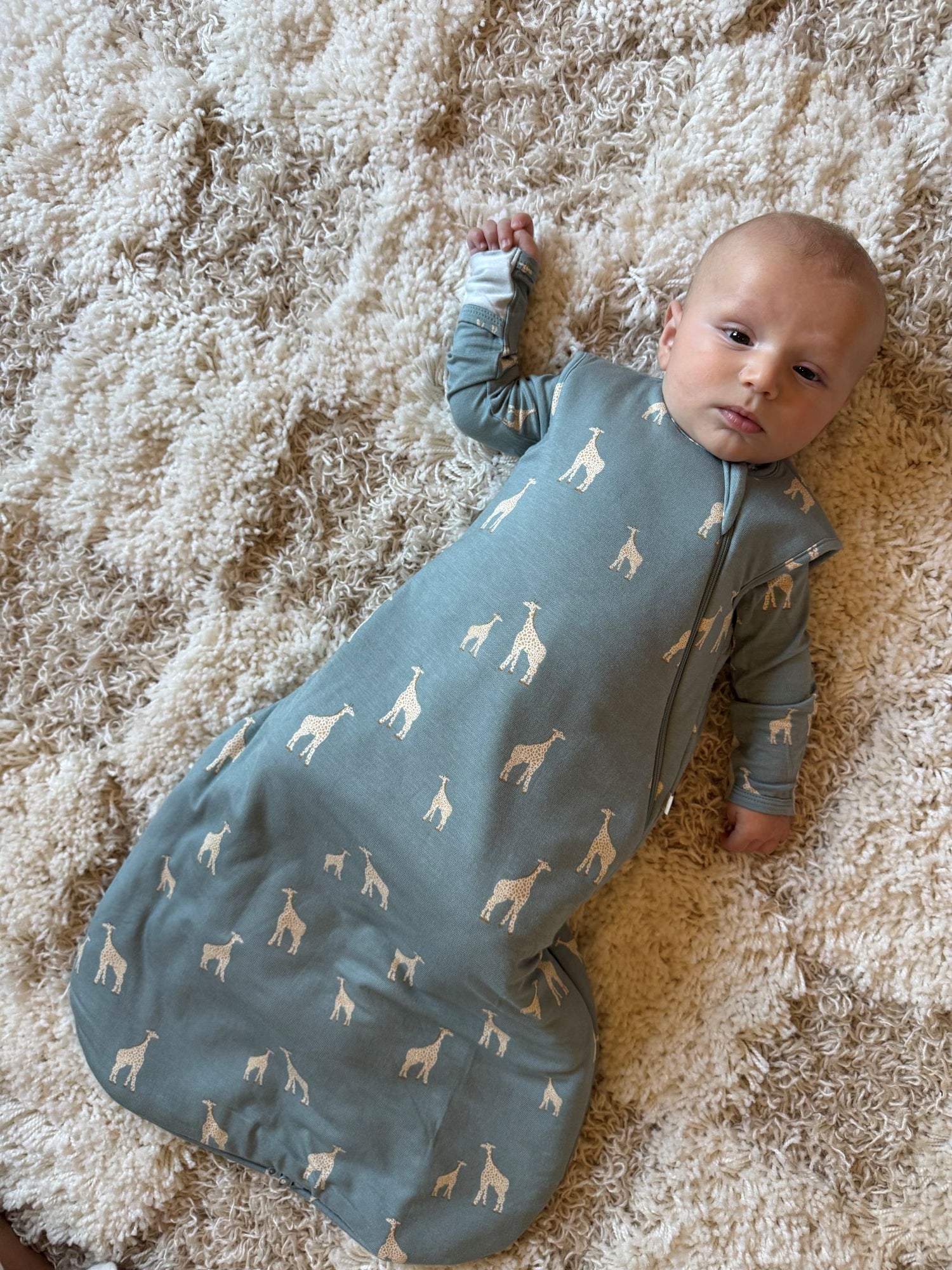 Transitional Swaddle Sleep Sack - Giraffe Moss / 1.0 TOG