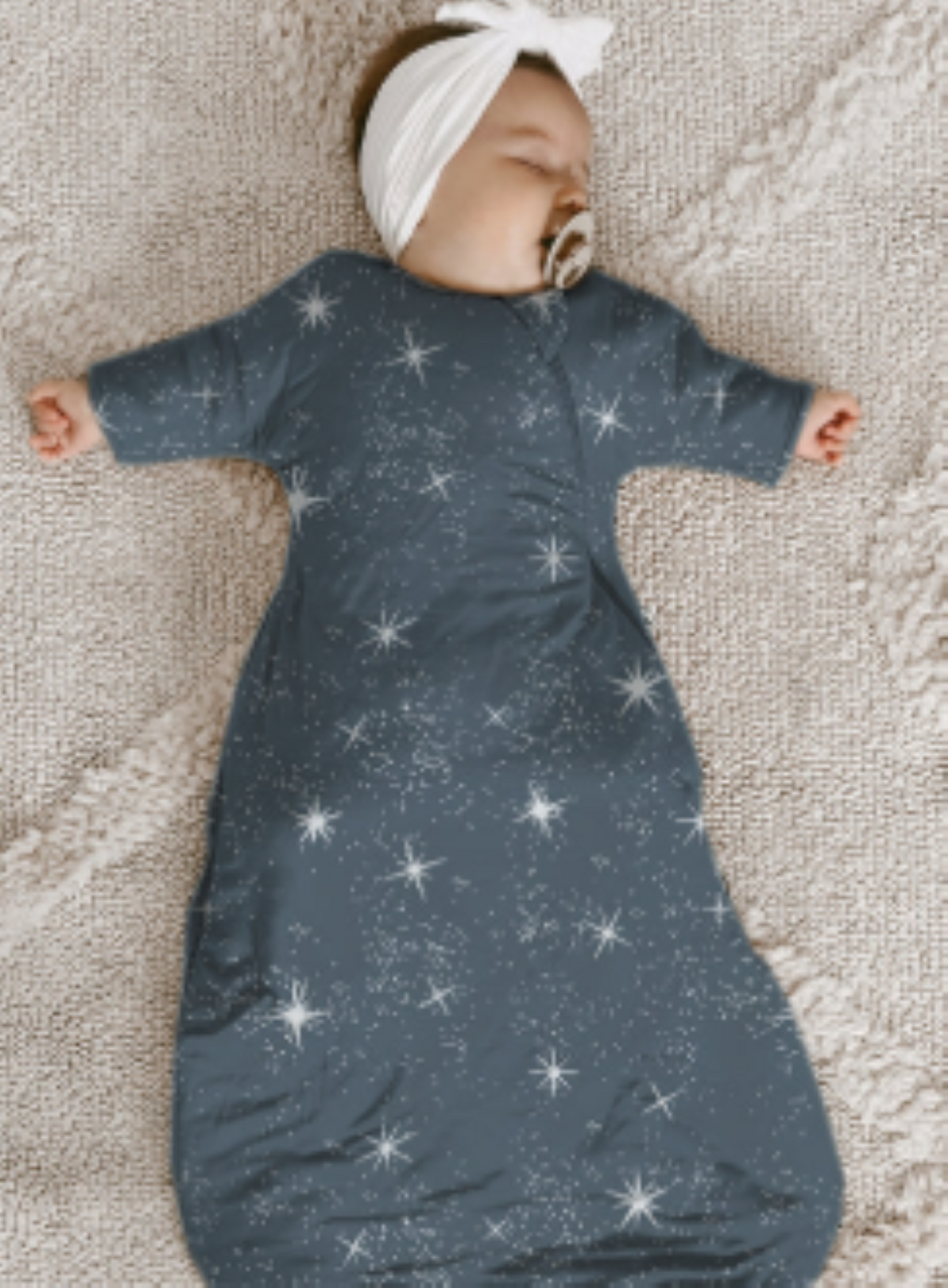 Long Sleeve Transitional Swaddle Sack - Imagine / 2.5 TOG