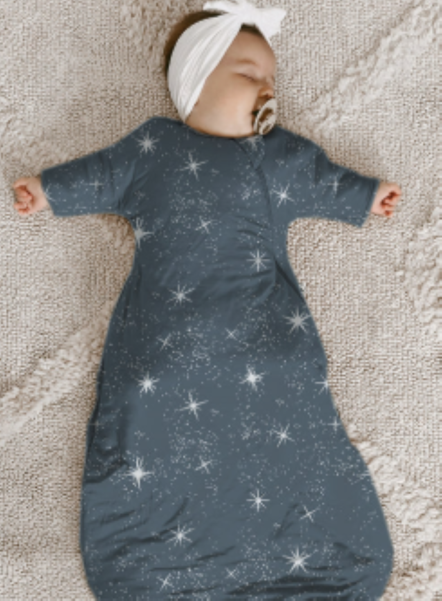 Long Sleeve Transitional Swaddle Sack - Imagine / 2.5 TOG