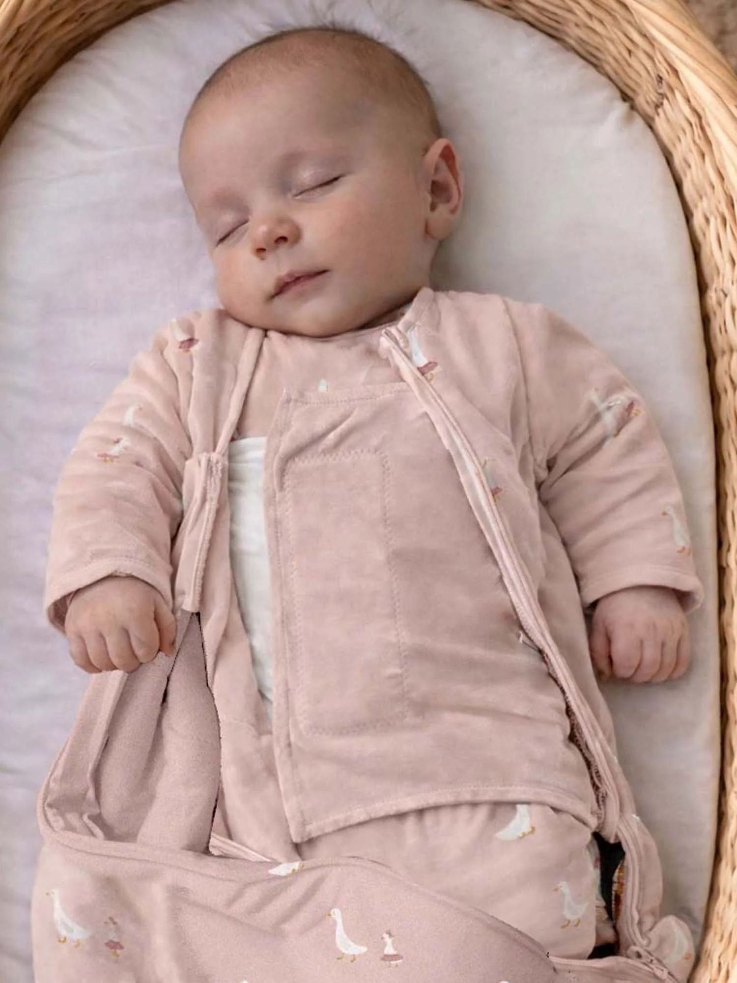 Long Sleeve Swaddle Sleep Sack - Tutu Goose / 1.0 TOG