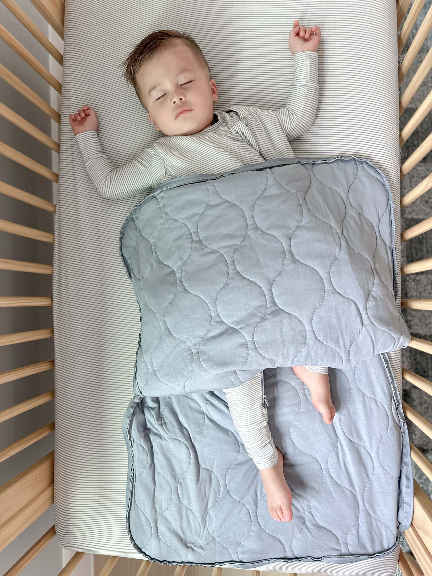 Sleep Sack - Blue Stripes / 1.0 TOG