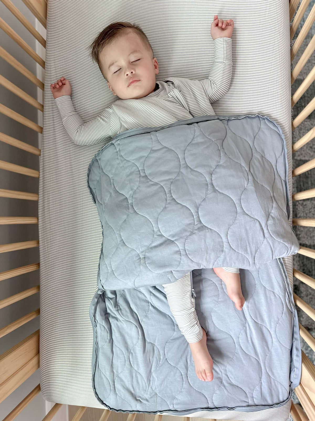 Sleep Sack - Blue Stripes / 0.5 TOG