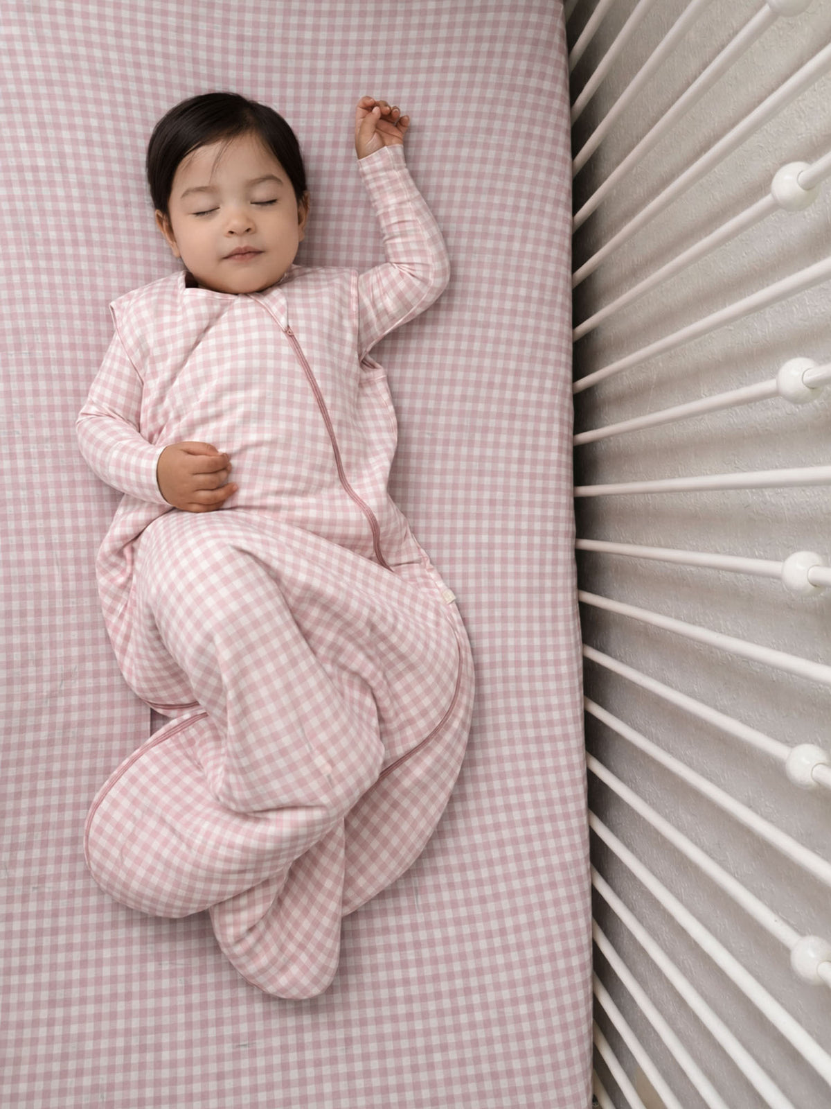 Sleep Sack - Pink Gingham / 0.5 TOG
