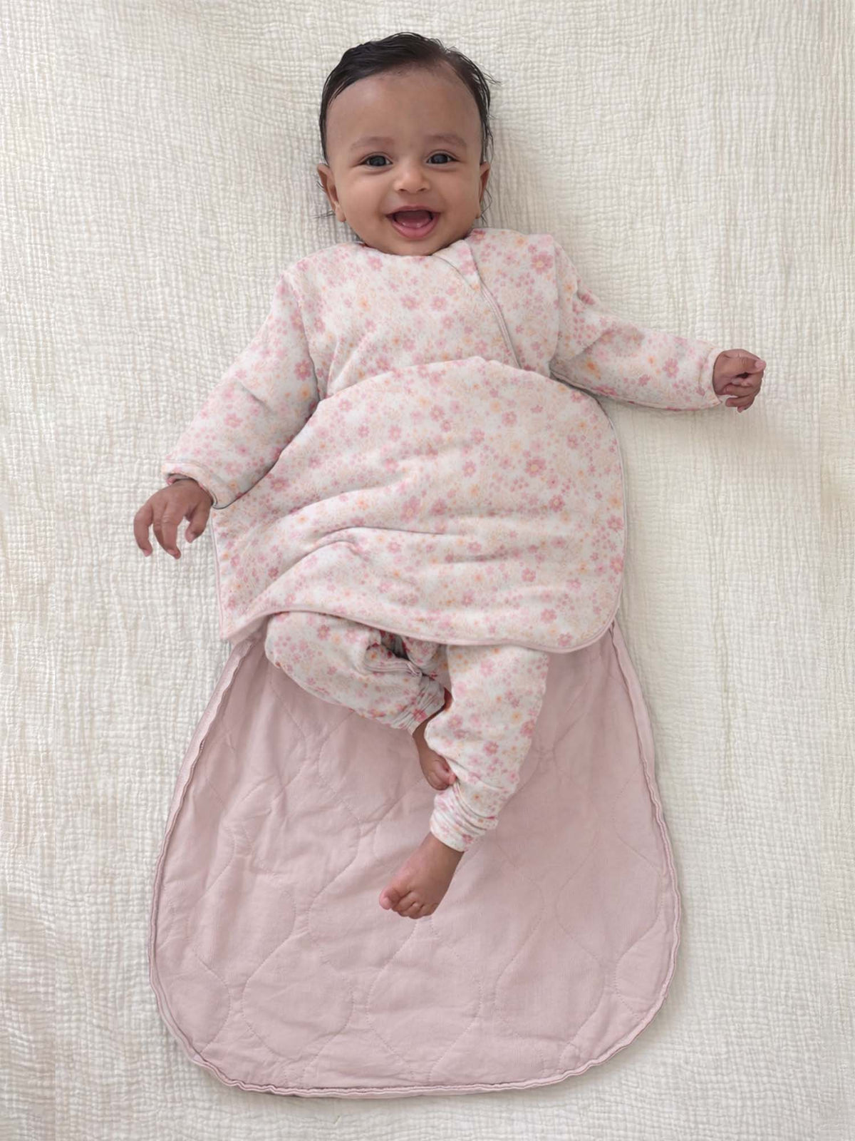 Long Sleeve Transitional Swaddle Sack - Sorbet / 1.0 TOG