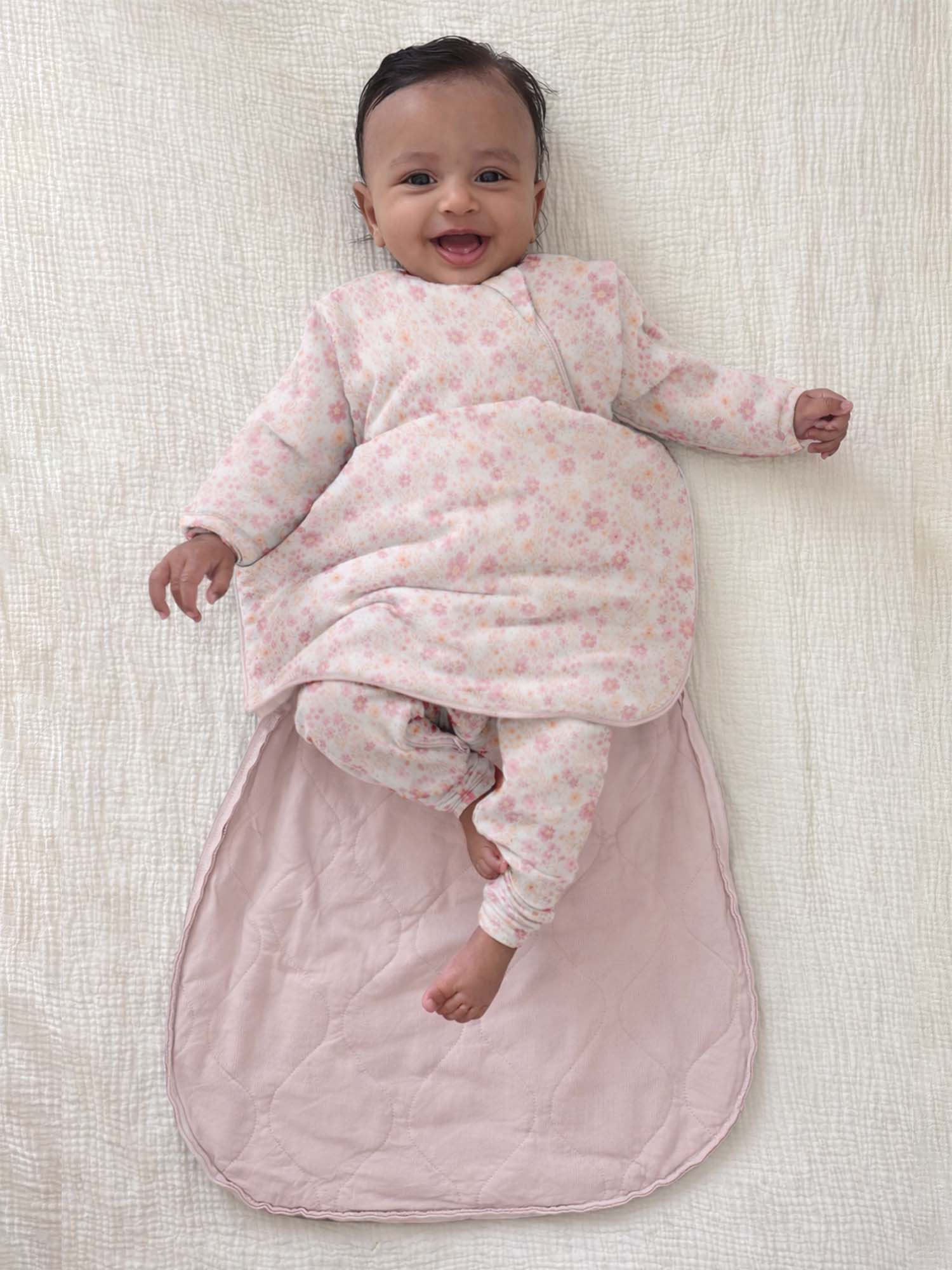 Long Sleeve Transitional Swaddle Sack - Sorbet / 1.0 TOG