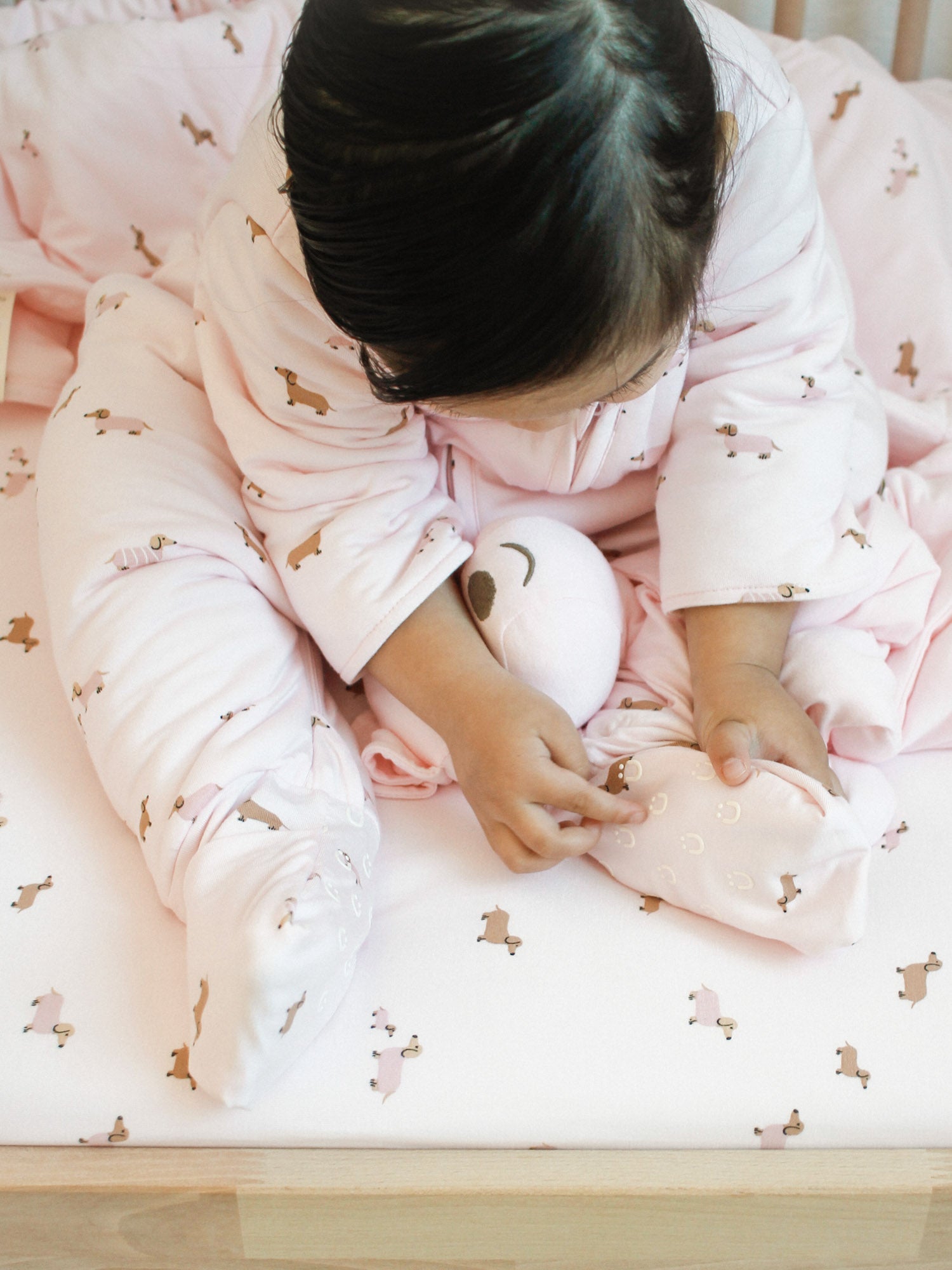 Long Sleeve Footie Sleep Sack - Girldog / 0.5 TOG