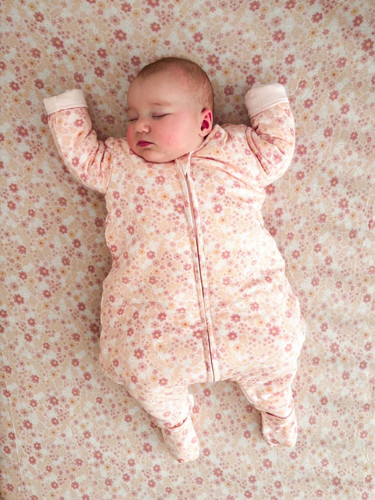Long Sleeve Footie Sleep Sack - Sorbet / 1.0 TOG