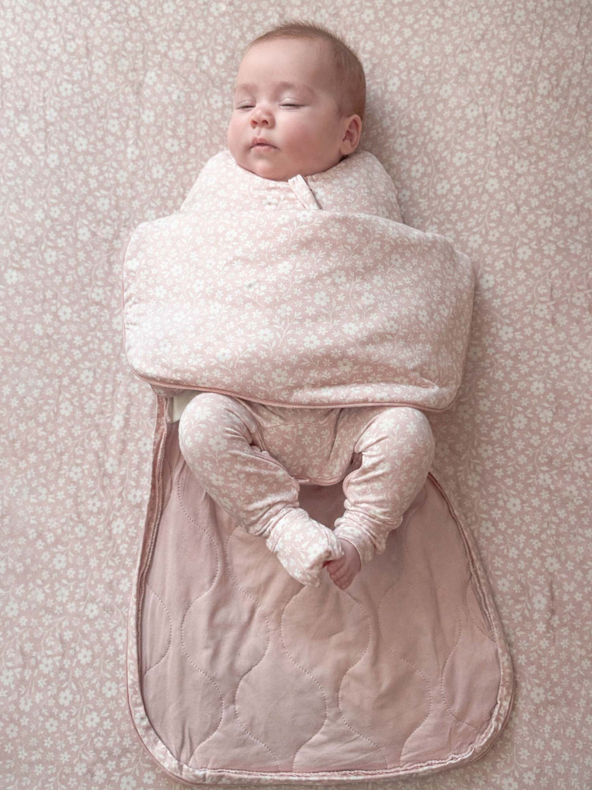 Swaddle Sleep Sack - Grace / 0.5 TOG