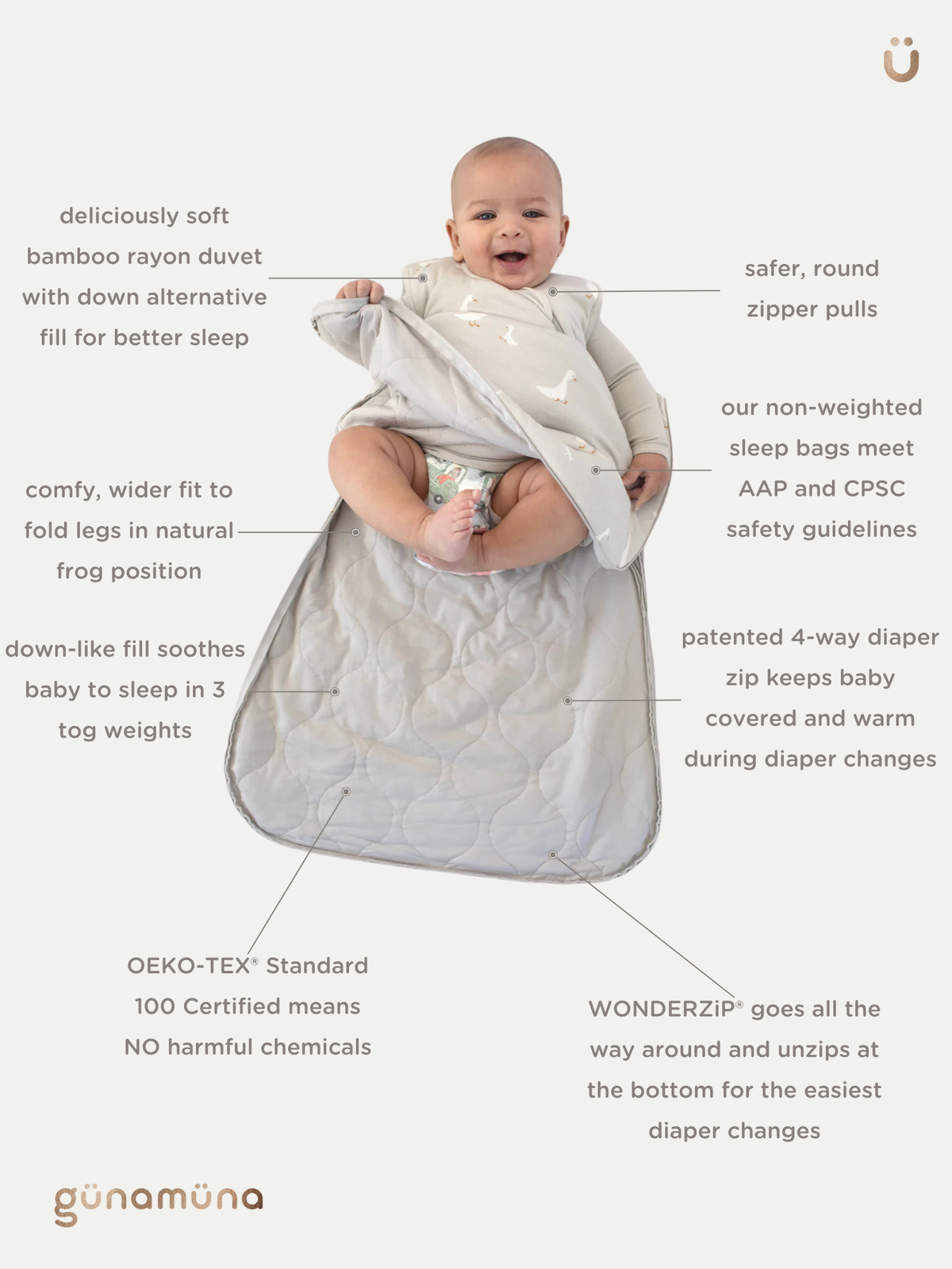 Sleep Sack - Posie / 0.5 TOG