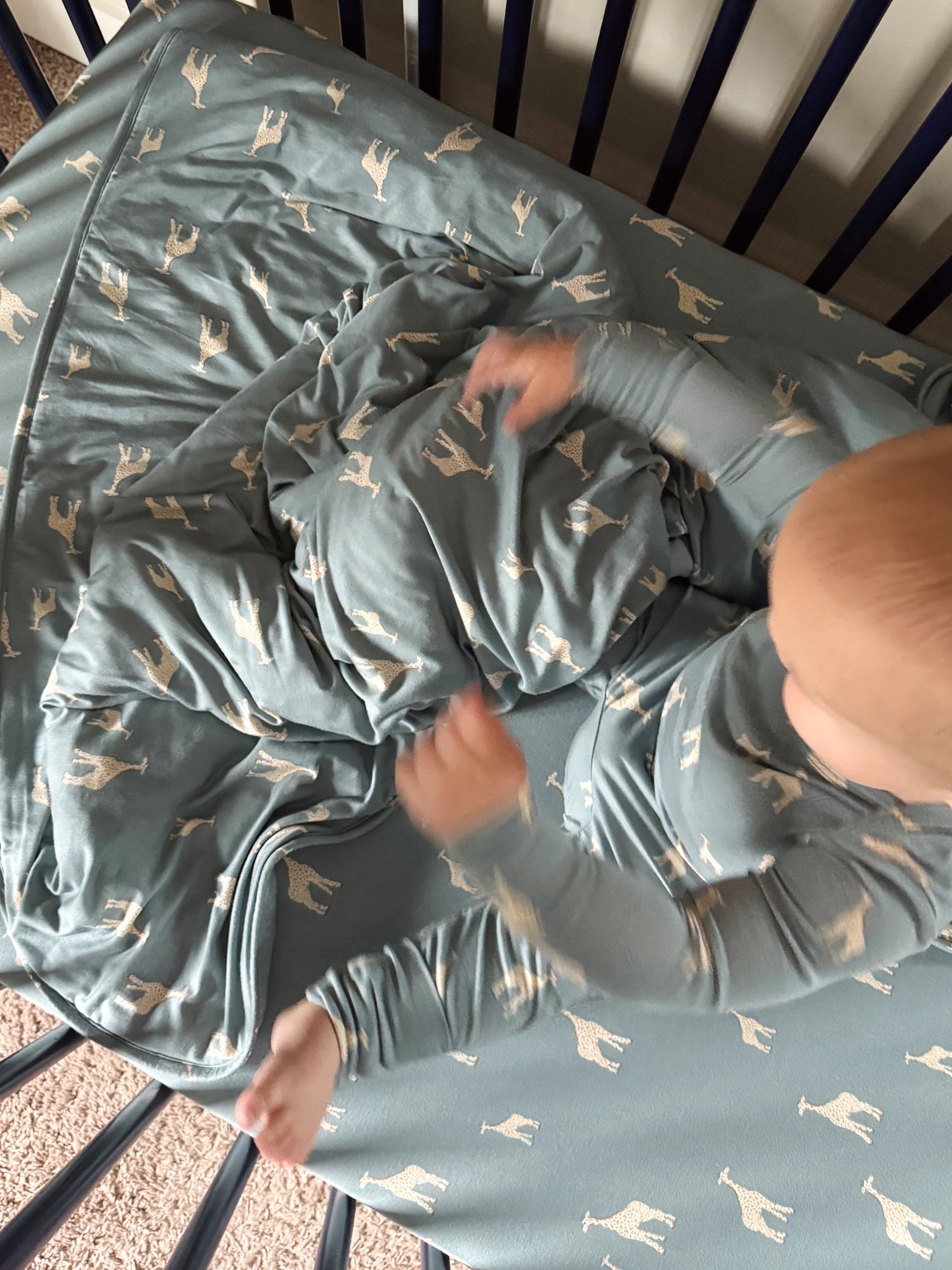 Cloud Blanket - Giraffe Moss / 1.0 TOG