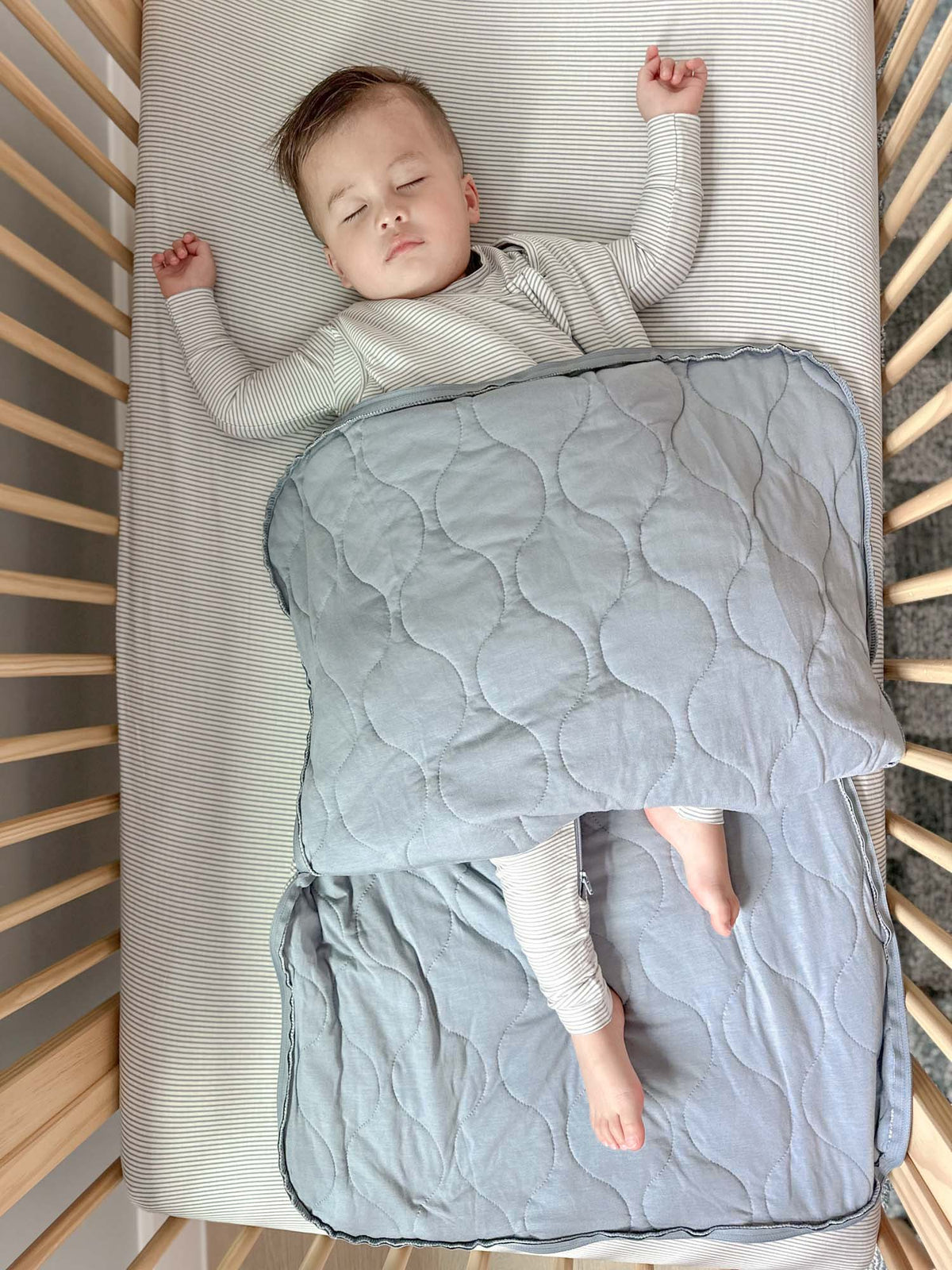 Sleep Sack - Blue Stripes / 1.0 TOG