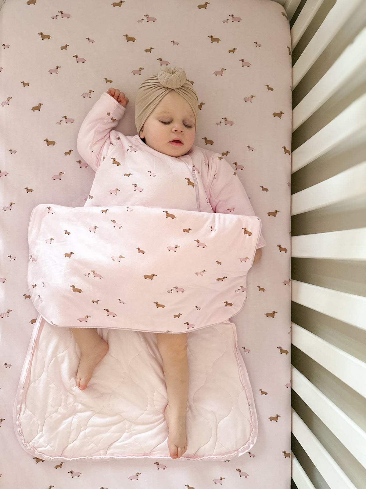 Long Sleeve Sleep Sack - Girl Dog / 2.5 TOG