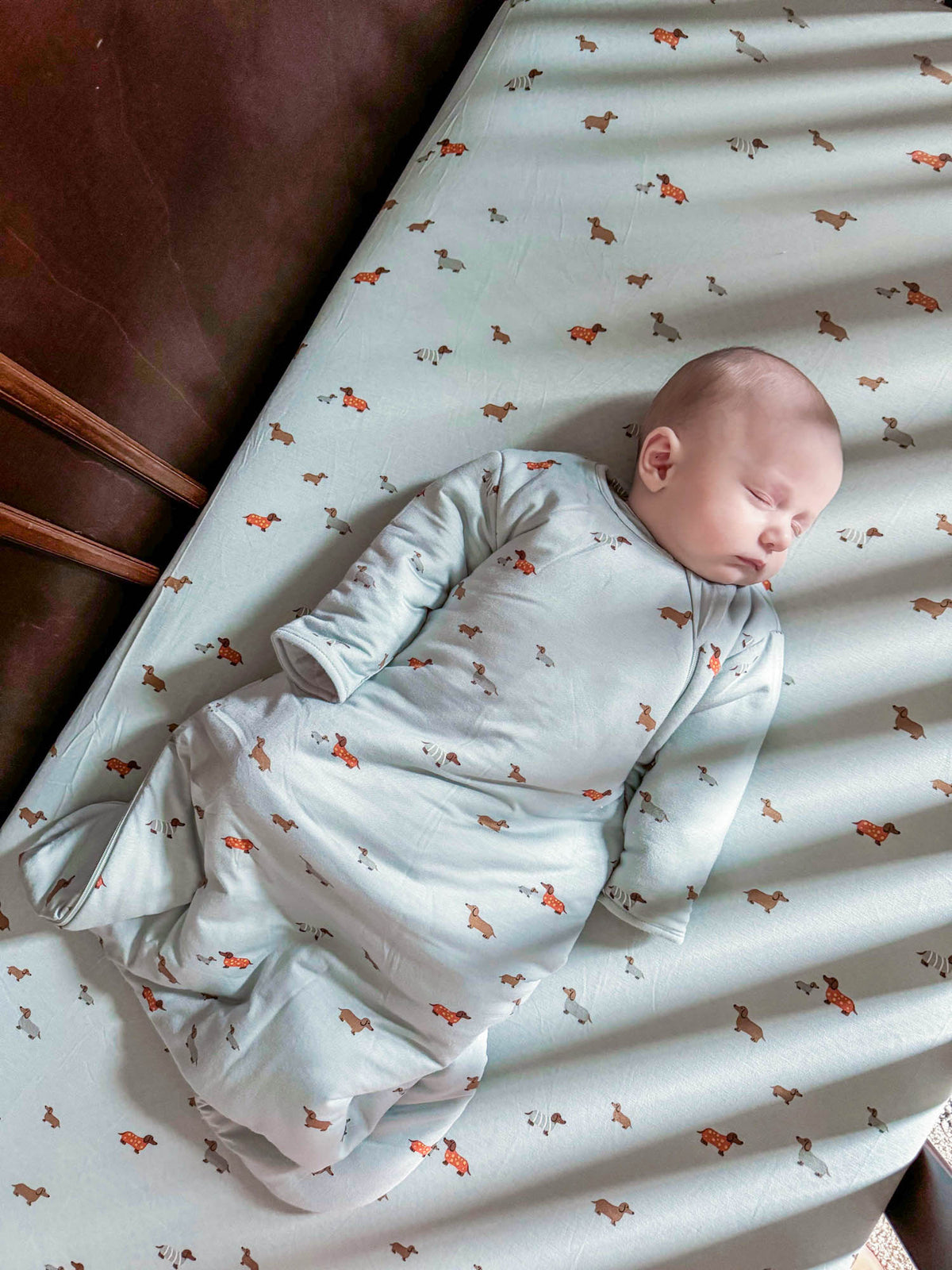 Long Sleeve Sleep Sack - Woof / 0.5 TOG