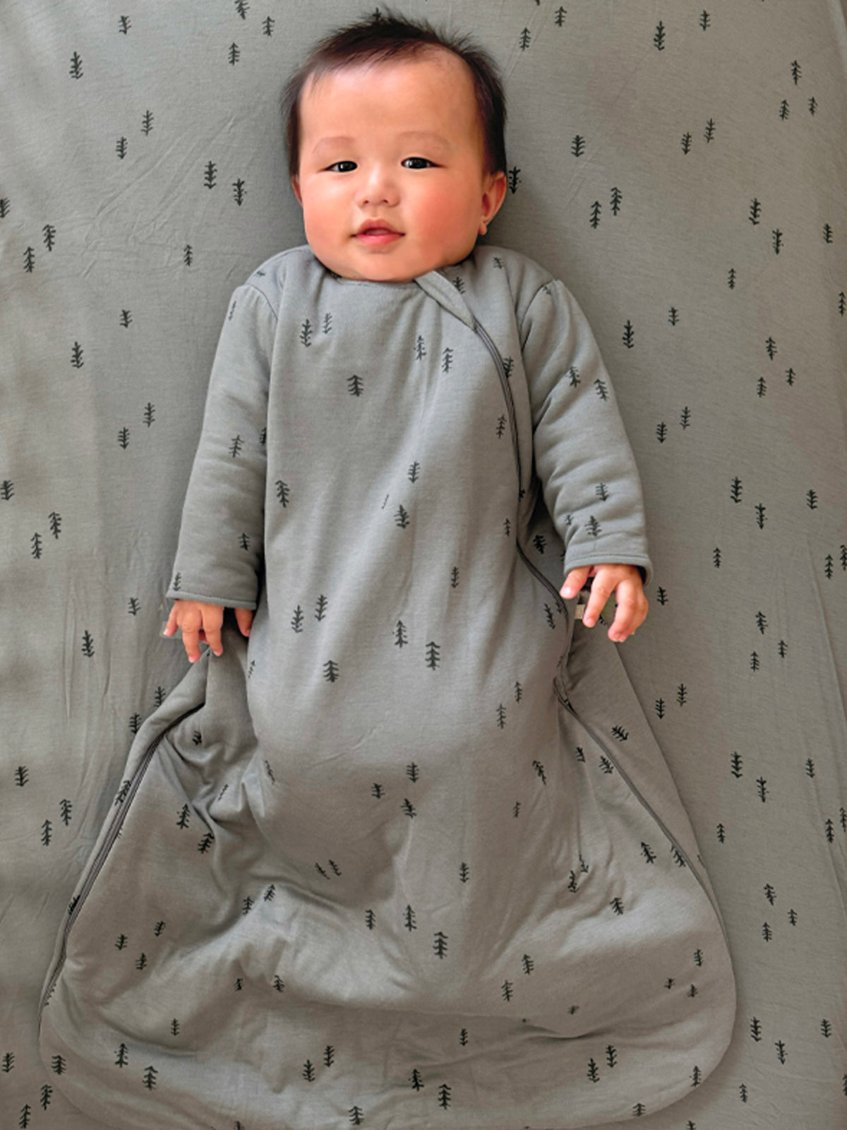 Long Sleeve Sleep Sack - Forest  / 1.0 TOG