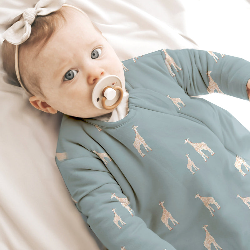 Long Sleeve Sleep Bag - Giraffe Moss