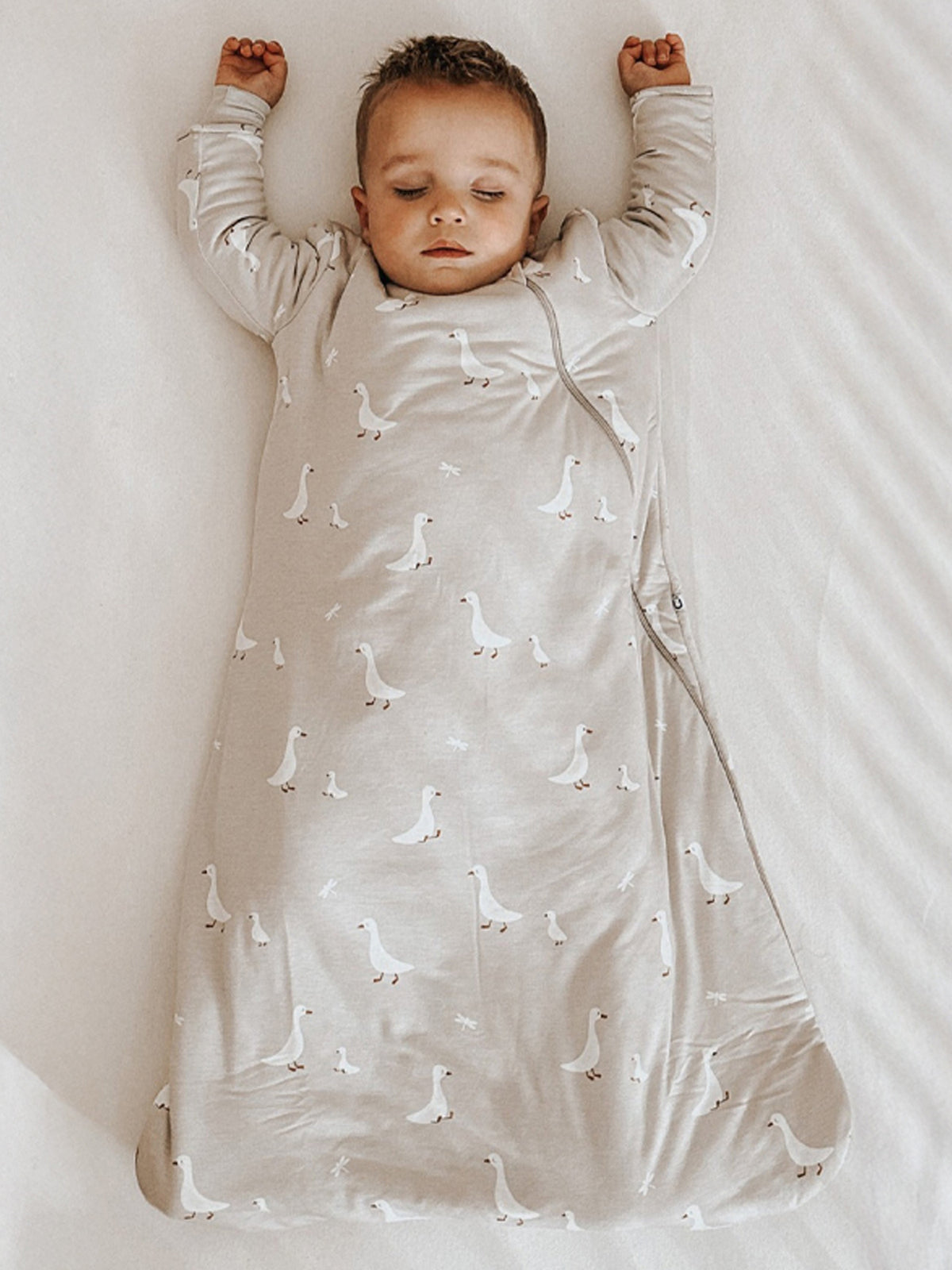 Long Sleeve Sleep Sack - Goose  / 1.0 TOG